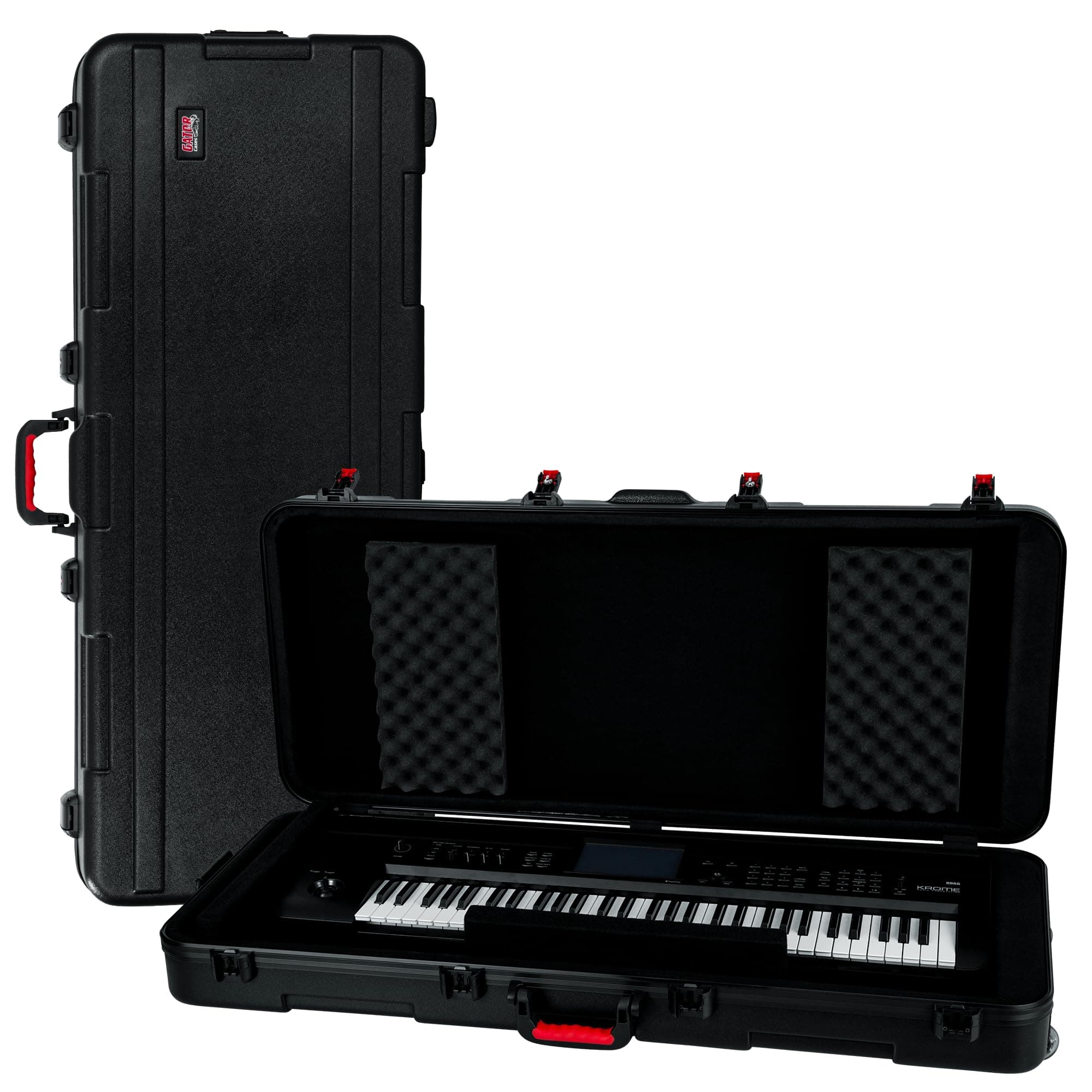 GTSA-KEY61 TSA ATA Molded 61-note Keyboard Case with Wheels