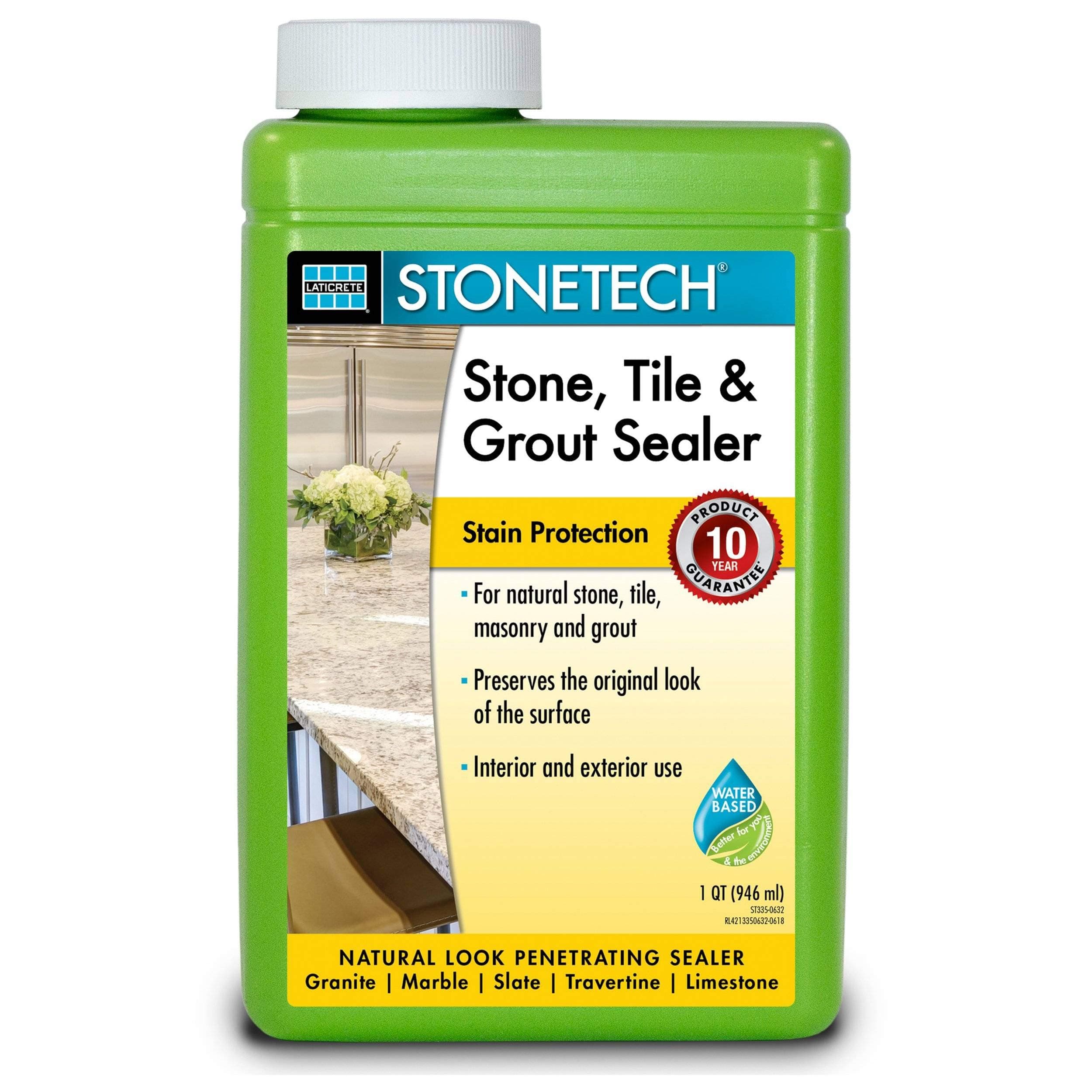 STONETECH Stone, Tile & Grout Sealer, 1 Quart/32OZ (946ML) Bottle