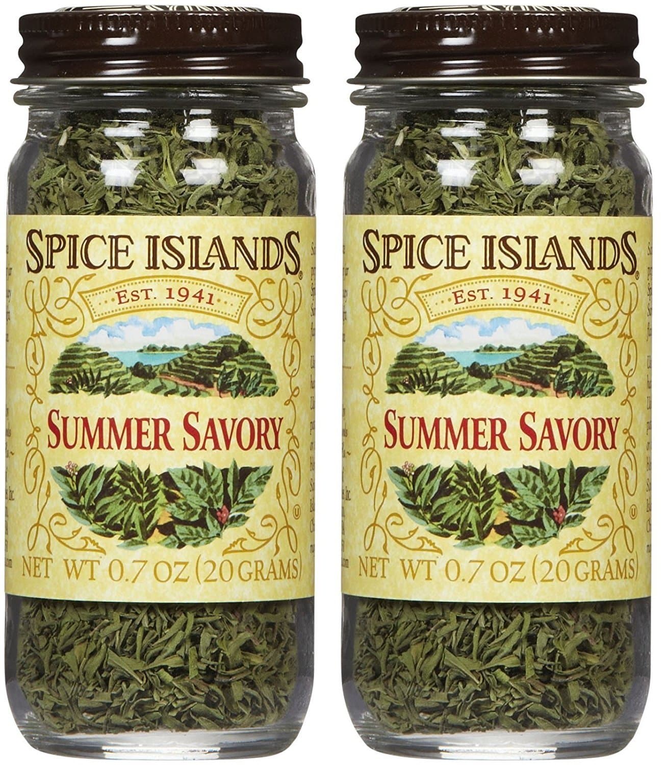 Spice Islands Summer Savory, .7-Ounce (Pack of 2)