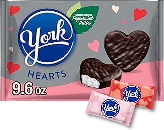 Valentine's Dark Chocolate Miniature Hearts - 9.6oz