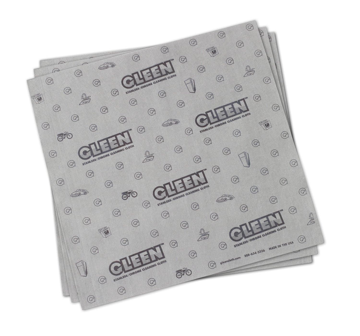 GLEEN Cleaning Cloth (3 Pack), Stainless Steel - 3840