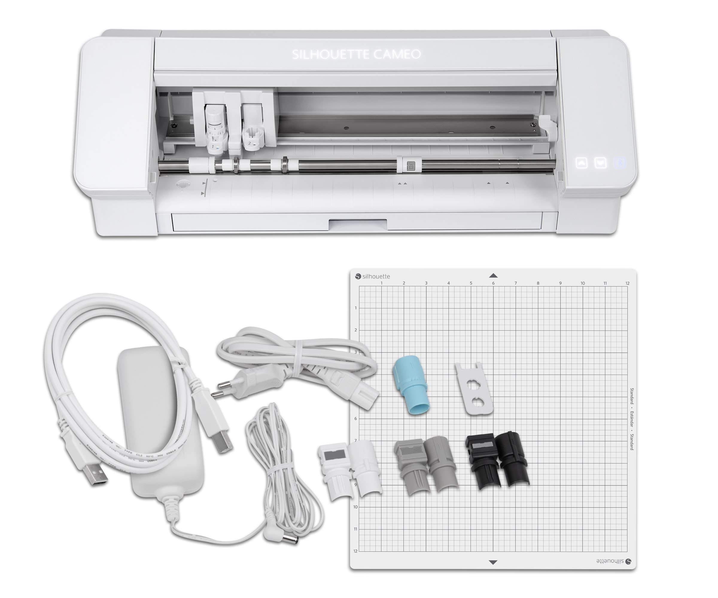 Silhouettes Cameo 4 - AutoBlade Cutting Mat, White, 12-Inch