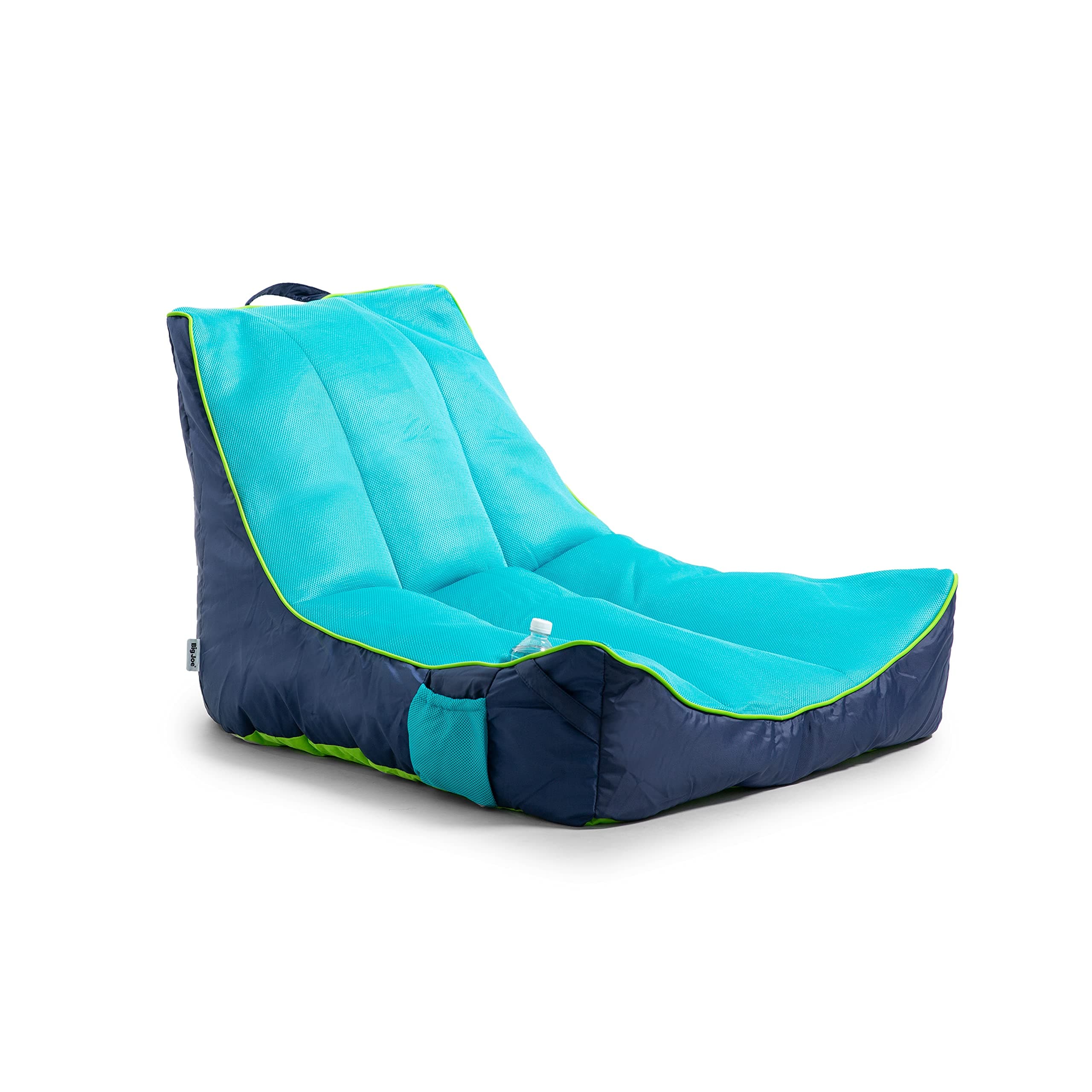 Captain's Float No Inflation Needed Pool Lounger, Double Sided Mesh, Quick Draining Fabric