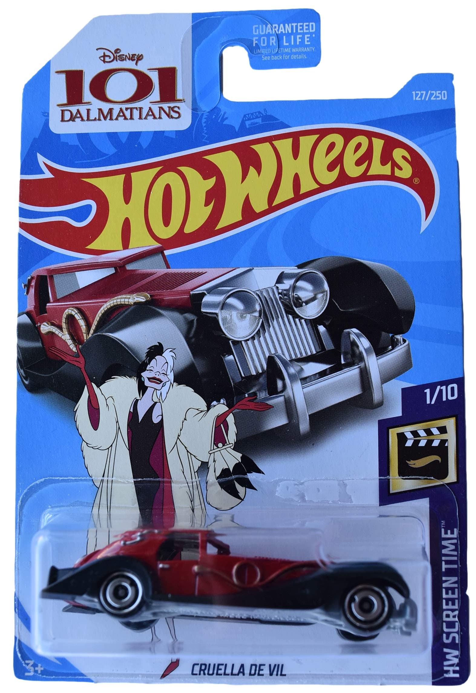 Hot Wheels Cruella De Vil - red 127/250
