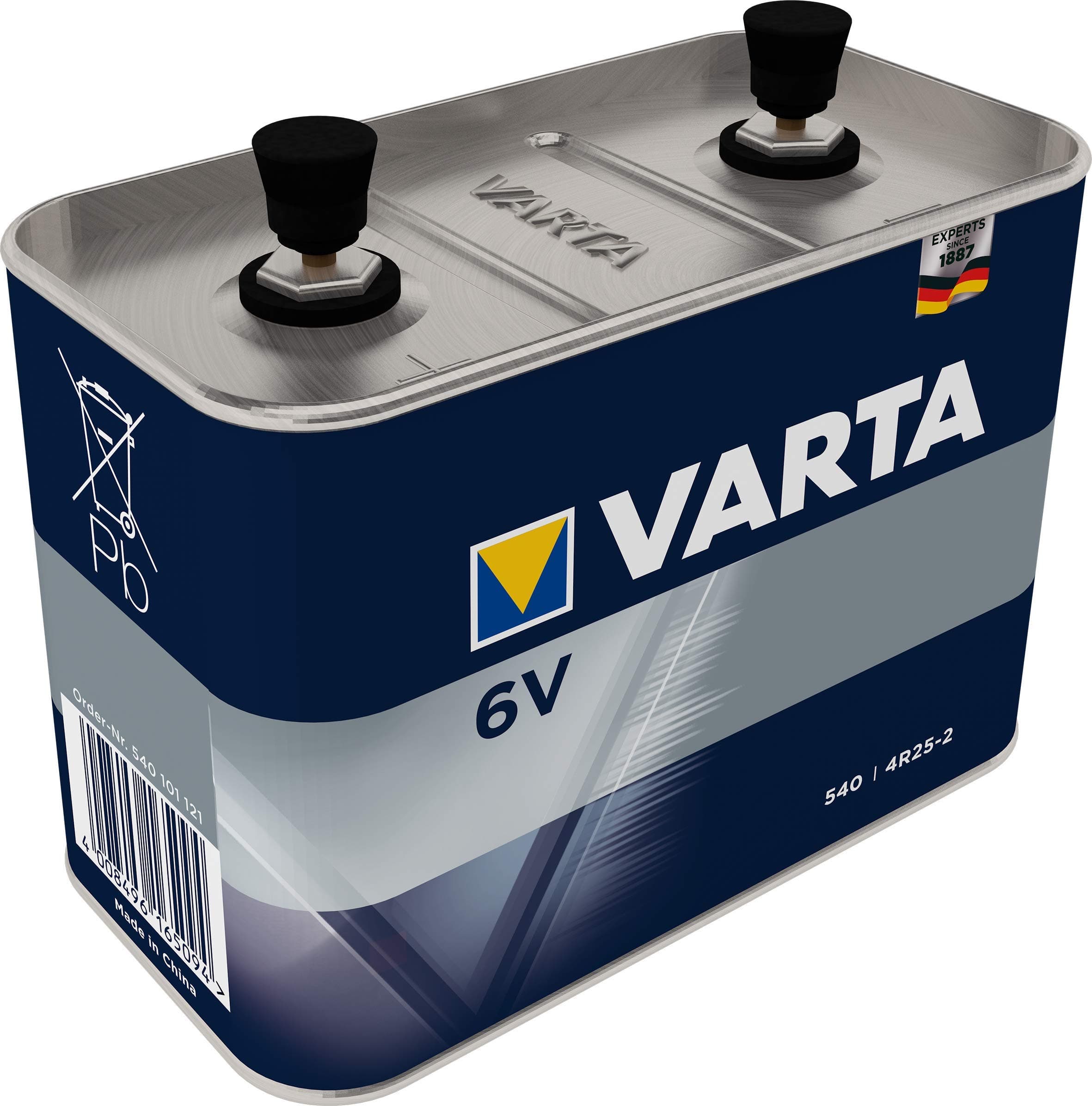 Varta Special Long-Life 4R25-2 Work Battery Metal Pack of 1