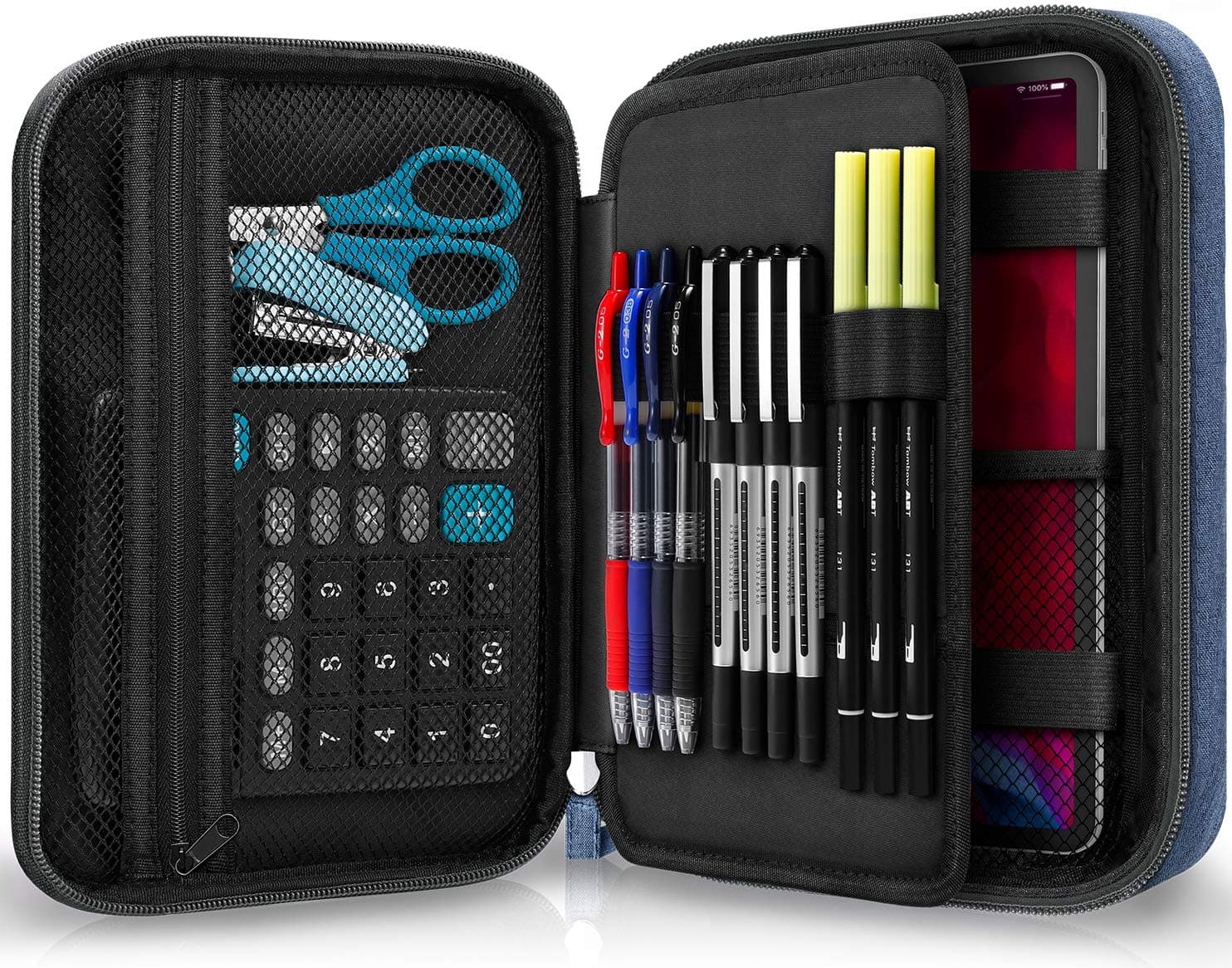 Large Capacity Storage Bag, Marker Pen Case, Pencil Case, Simple Stationery Case, Art & Sketch Tool Box, Storage Boxes for Journaling