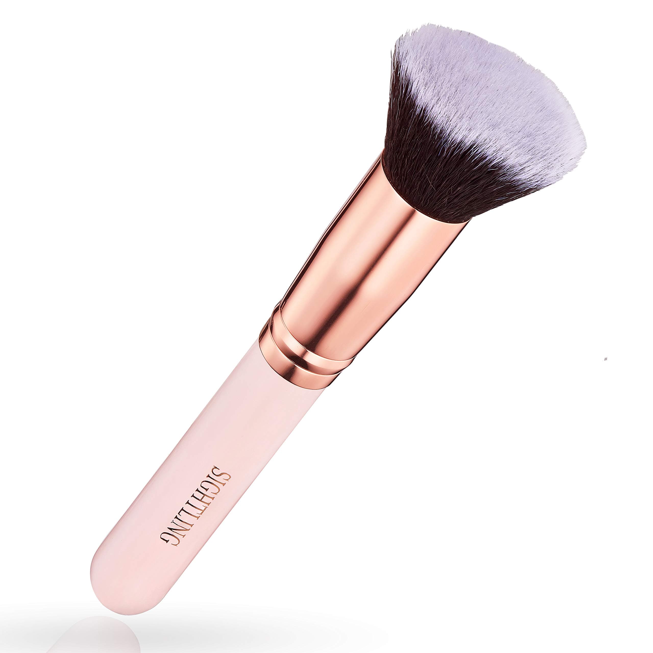 SIGHTLING Kabuki Foundation Brush Makeup Brushes Flat Top Synthetic Buffing Stippling Concealer Liquid Blending Mineral Powder Makeup Tools
