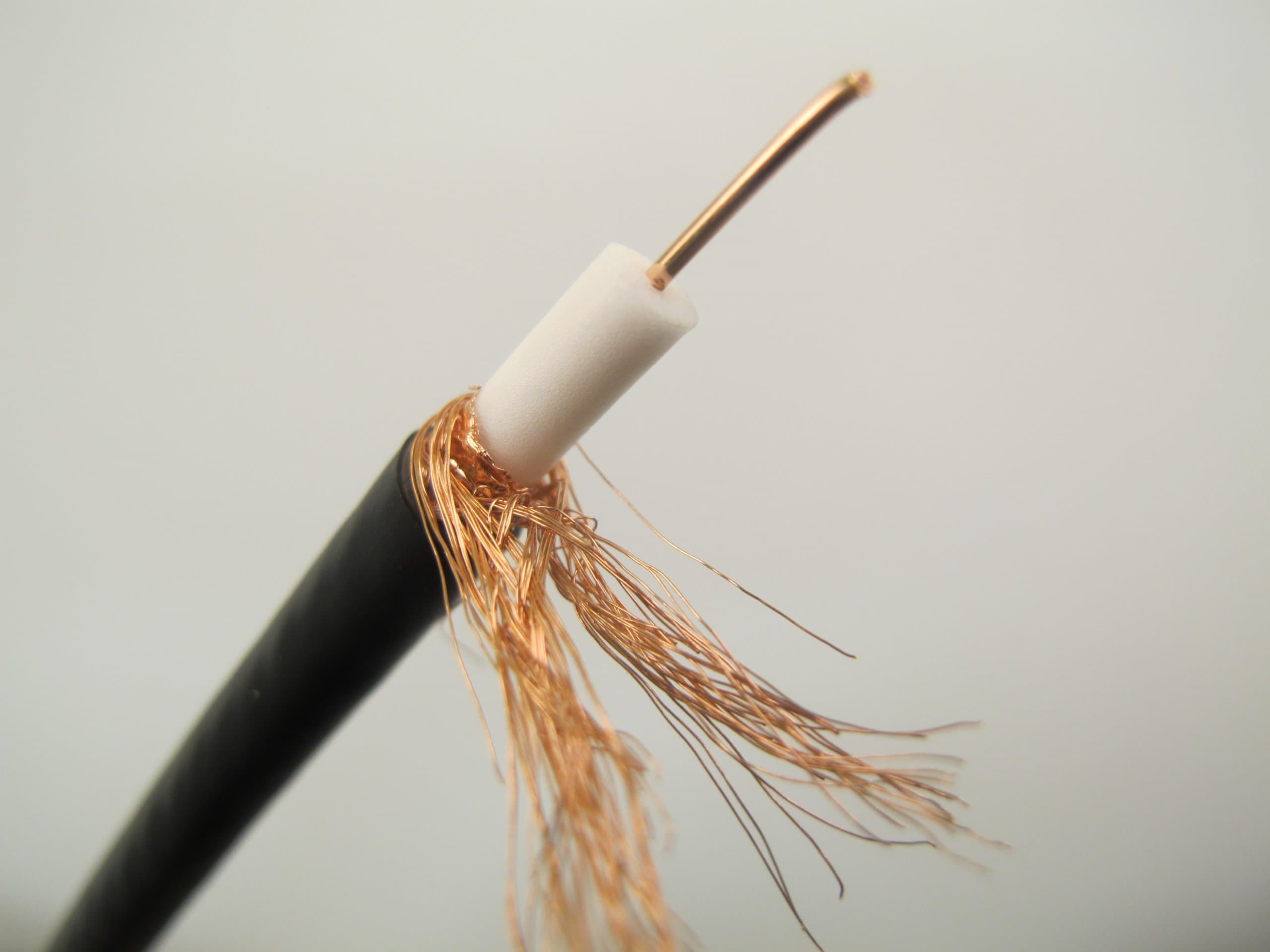 Webro 30M Black Satellite TV Coaxial Cable WF100