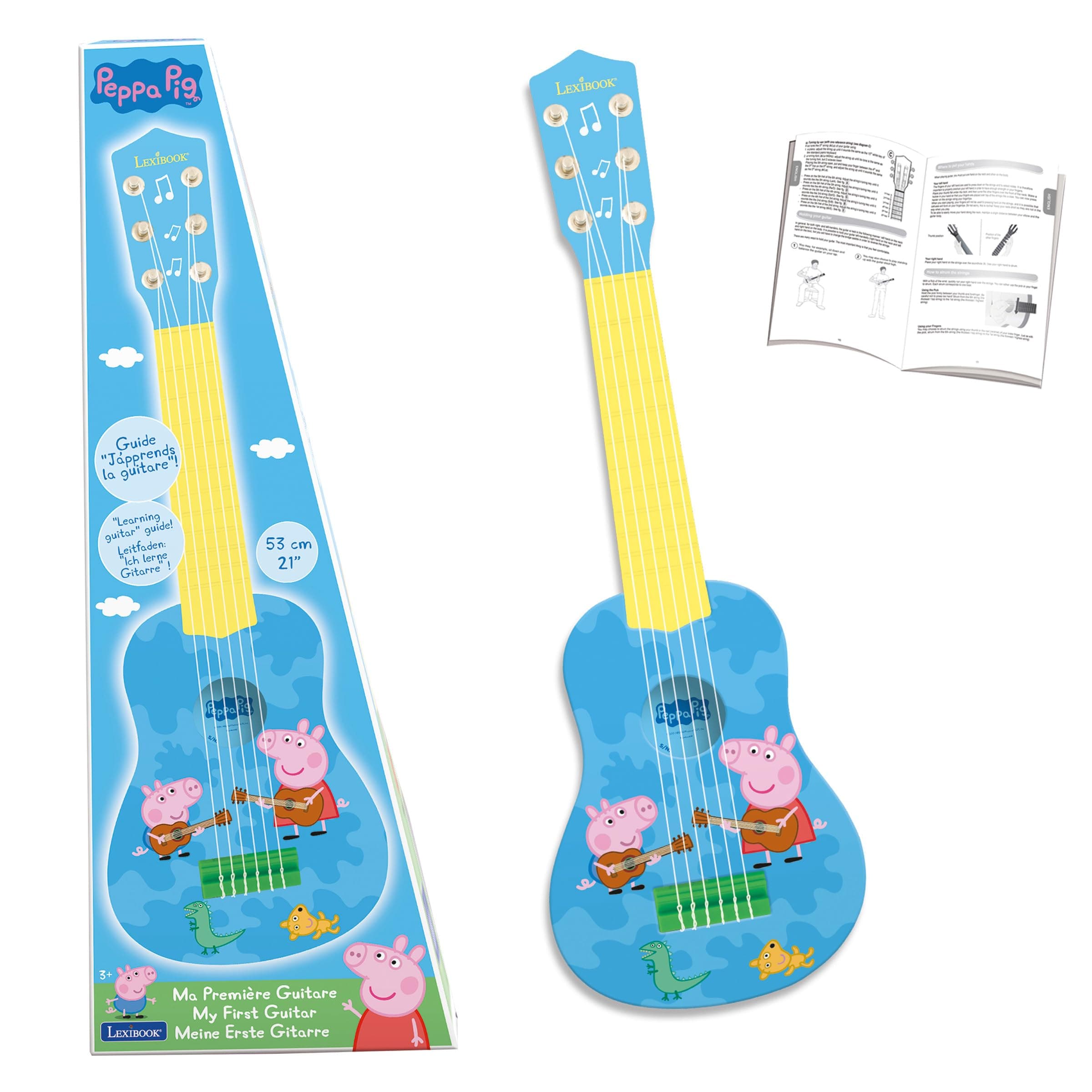 Lexibook My First Guitar Peppa Pig 21 inch