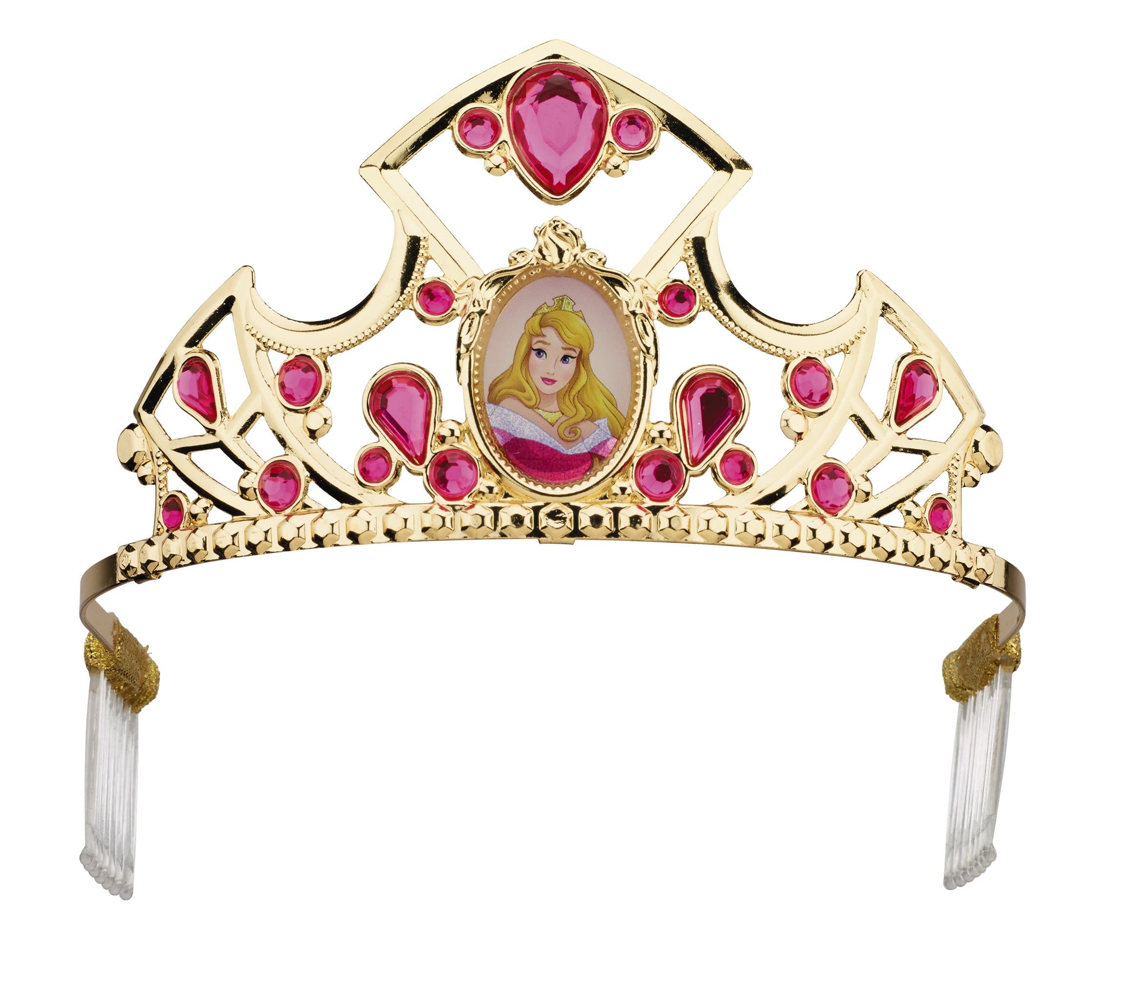 Aurora Deluxe Disney Princess Sleeping Beauty Tiara, One Size Child, One Color by Disguise, One Size
