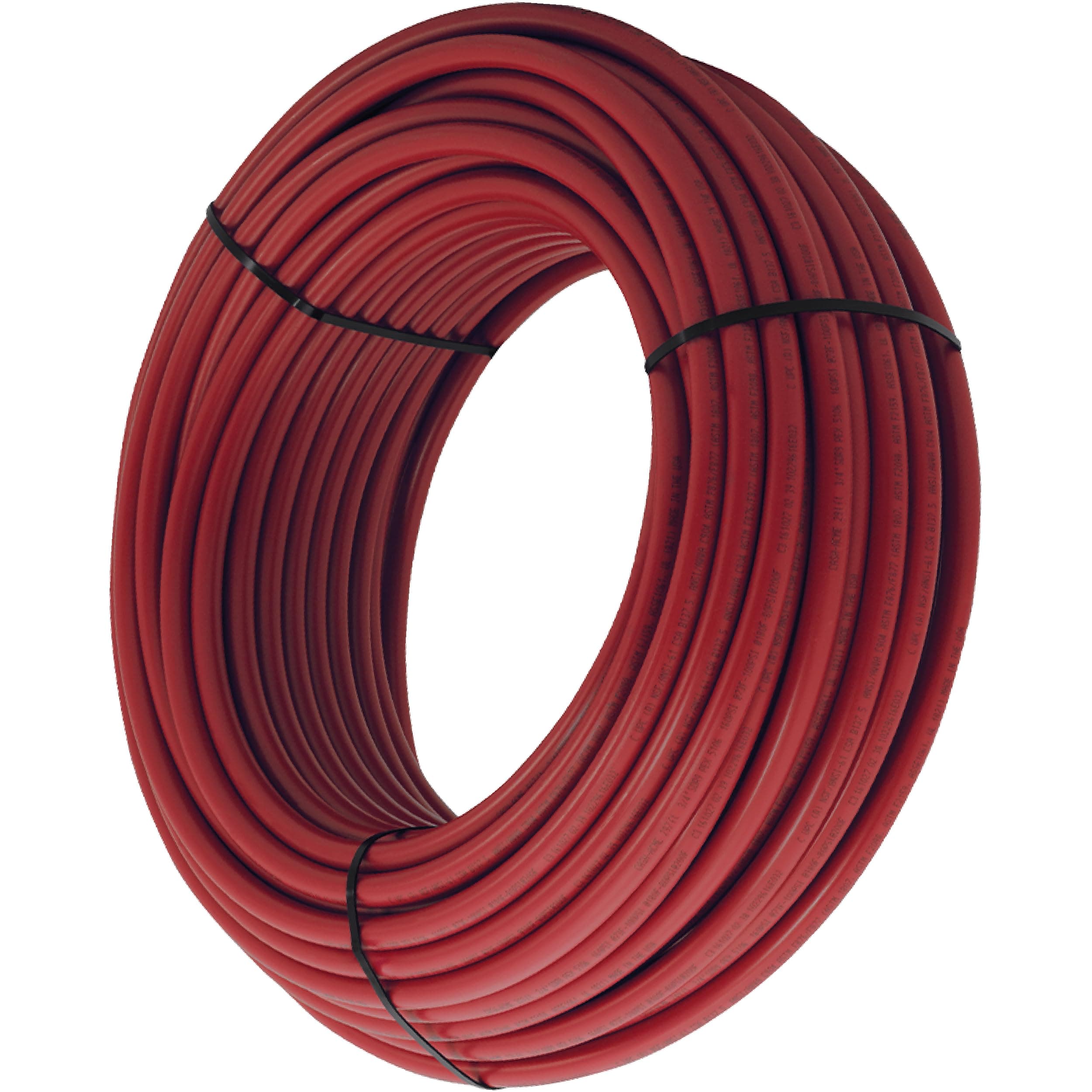 SharkBite 3/4 Inch x 300 Feet Red PEX-B, PEX Pipe Flexible Water Tubing for Plumbing, U870R300