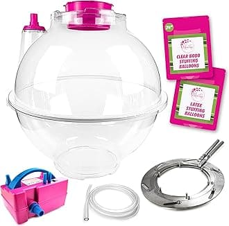 Balloon Stuffing Machine | Balloon Stuffer Machine Kit with Electric Air Pump and Expander Tool