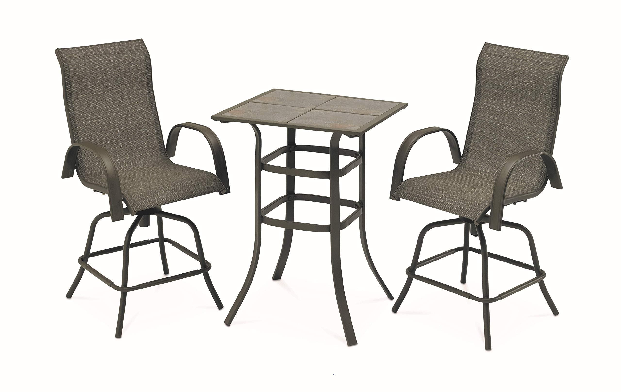 Courtyard Creations STS3X35 3 Piece Madison Collection Balcony Table Set