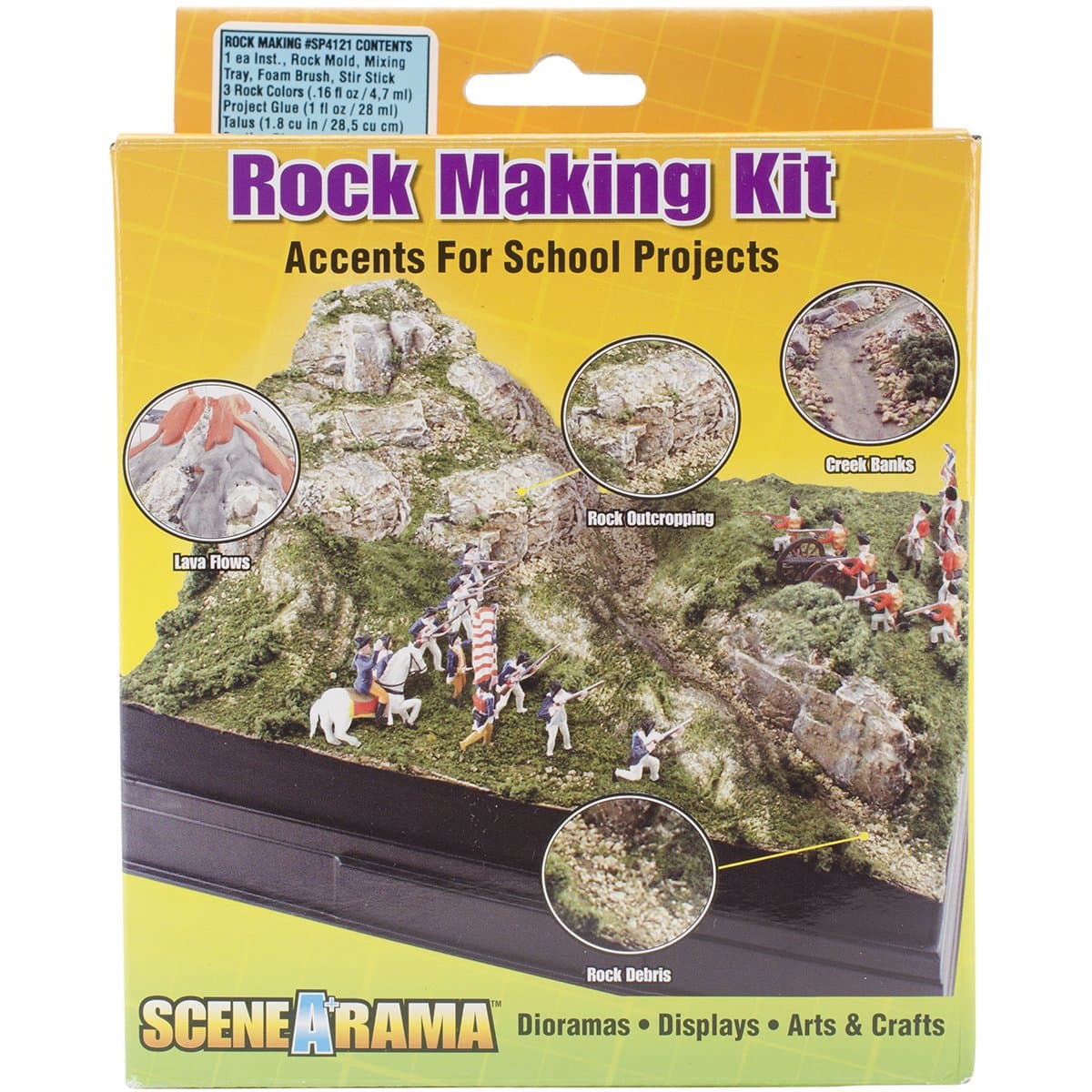Woodland Scenics Diorama Kit, Rock Making