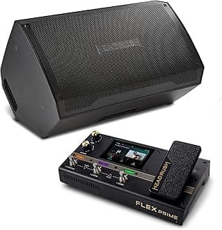 Prime and FRFR112 MK2 - Guitar and Vocal Multi Effects Pedal and Amp Modeling Processor, and 12-inch 2500W Electric and Bass Guitar Amp with Bluetooth
