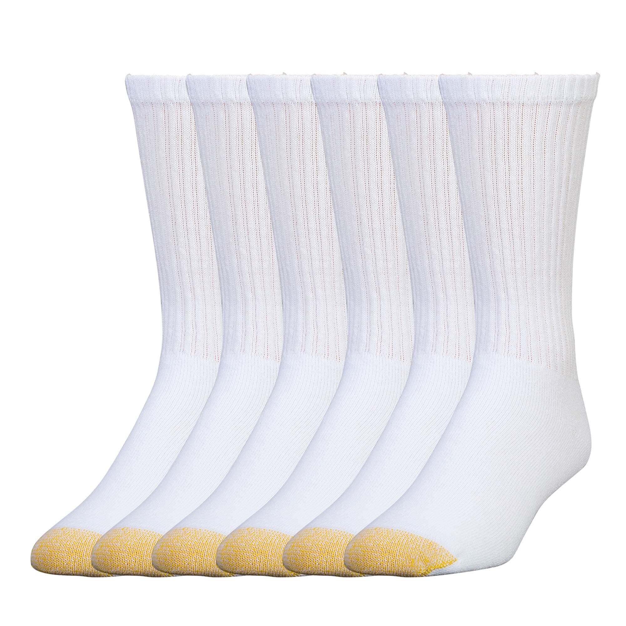 GOLDTOE mens Harrington Crew Socks, Multipairs