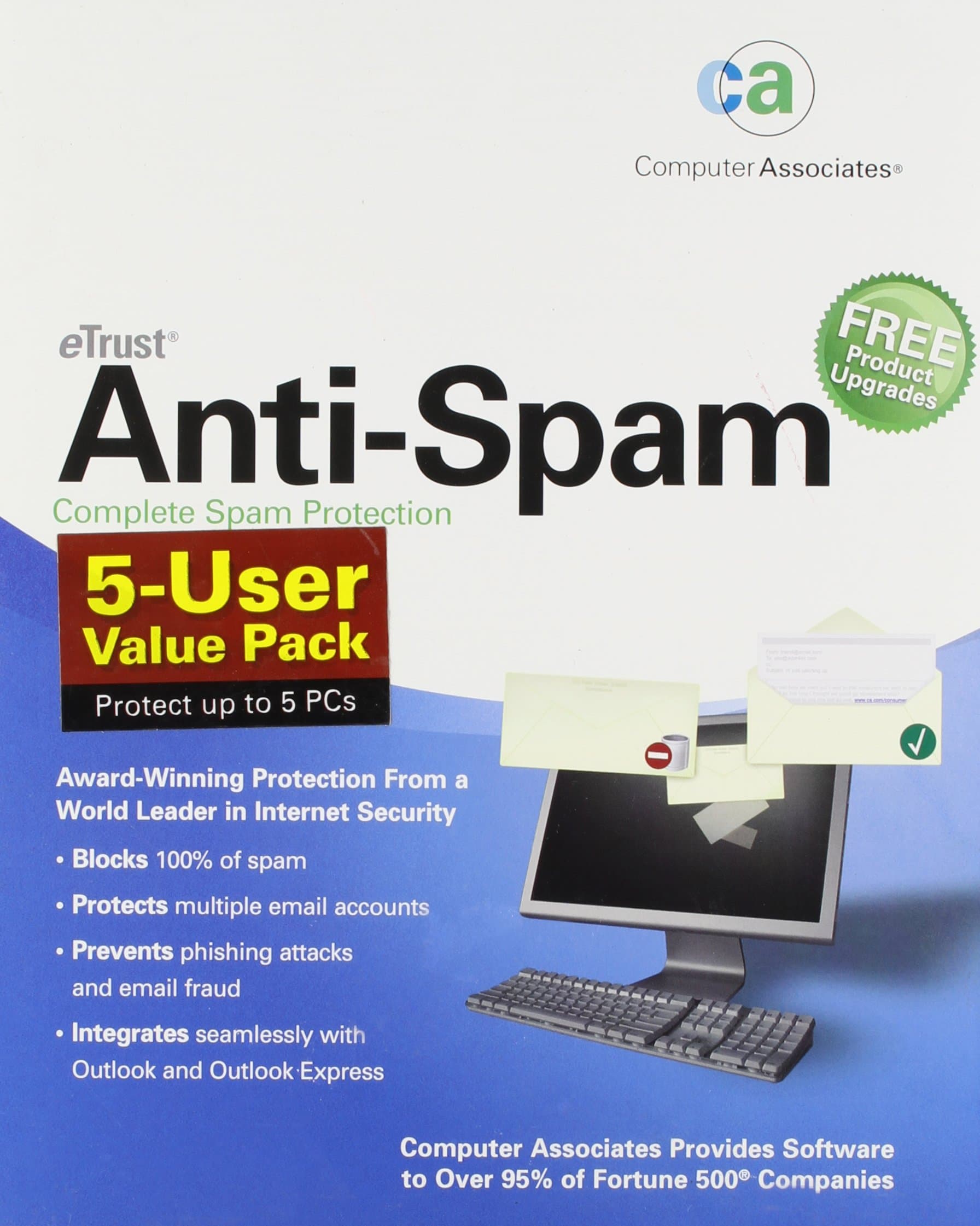 CA Etrust Anti-spam R4 Ecommerce Lg Box 5U Prod Only