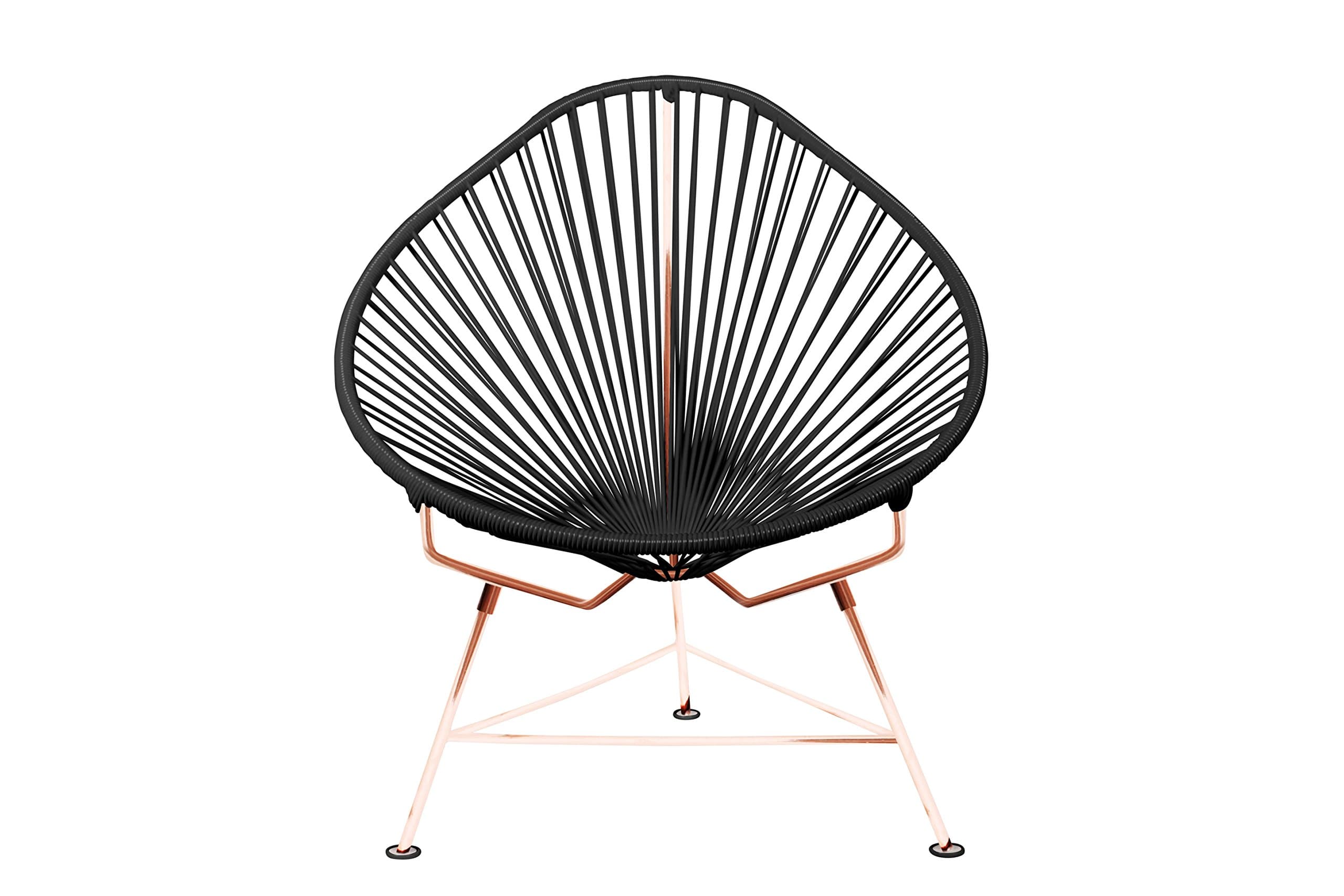 Innit Junior Acapulco Chair – Black Weave on Copper Frame