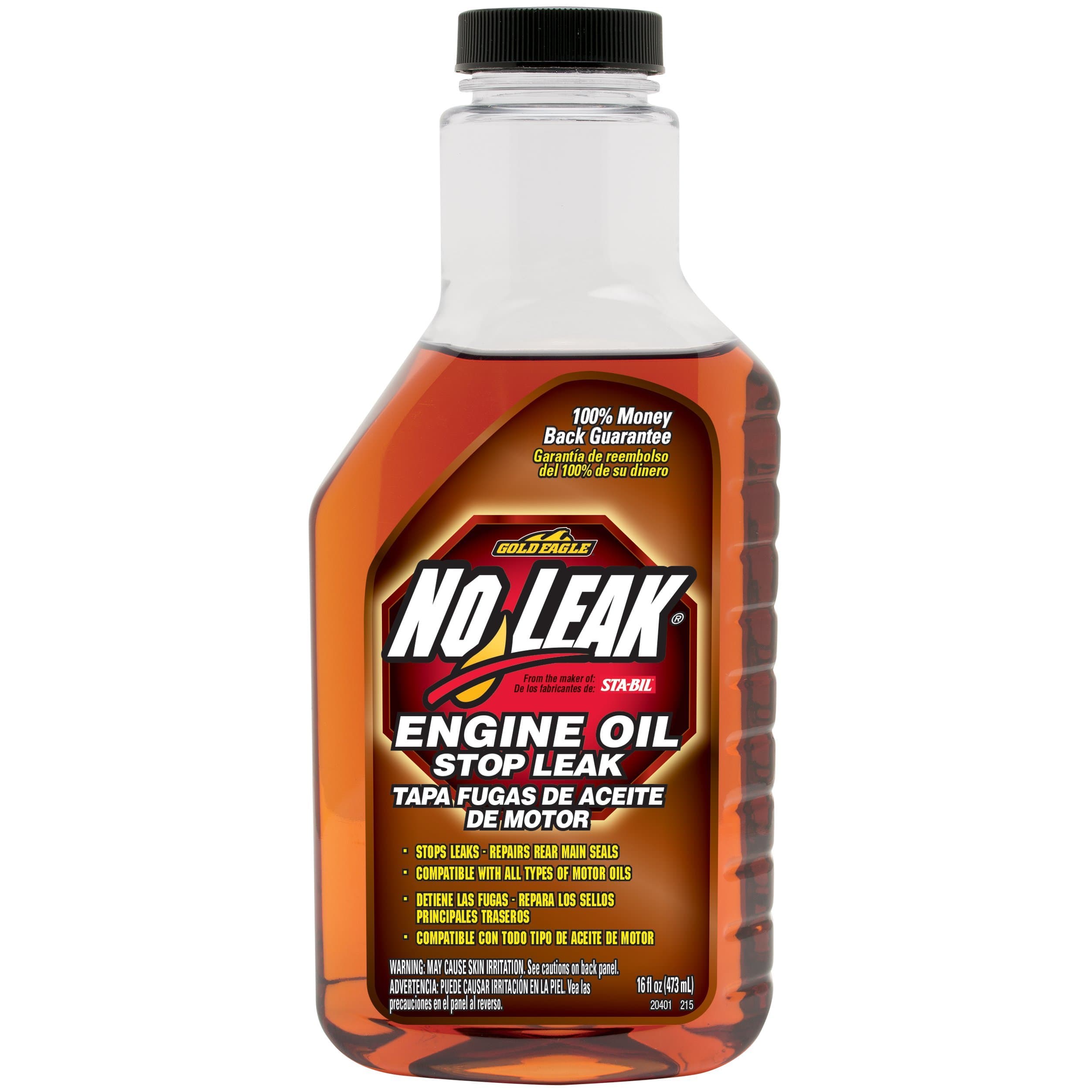 NO LEAK 20401 Engine Oil Stop Leak, 16 Fl oz.