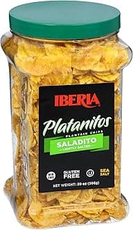Iberia Saladito Lightly Salted Plantain Chips, 20 Ounce