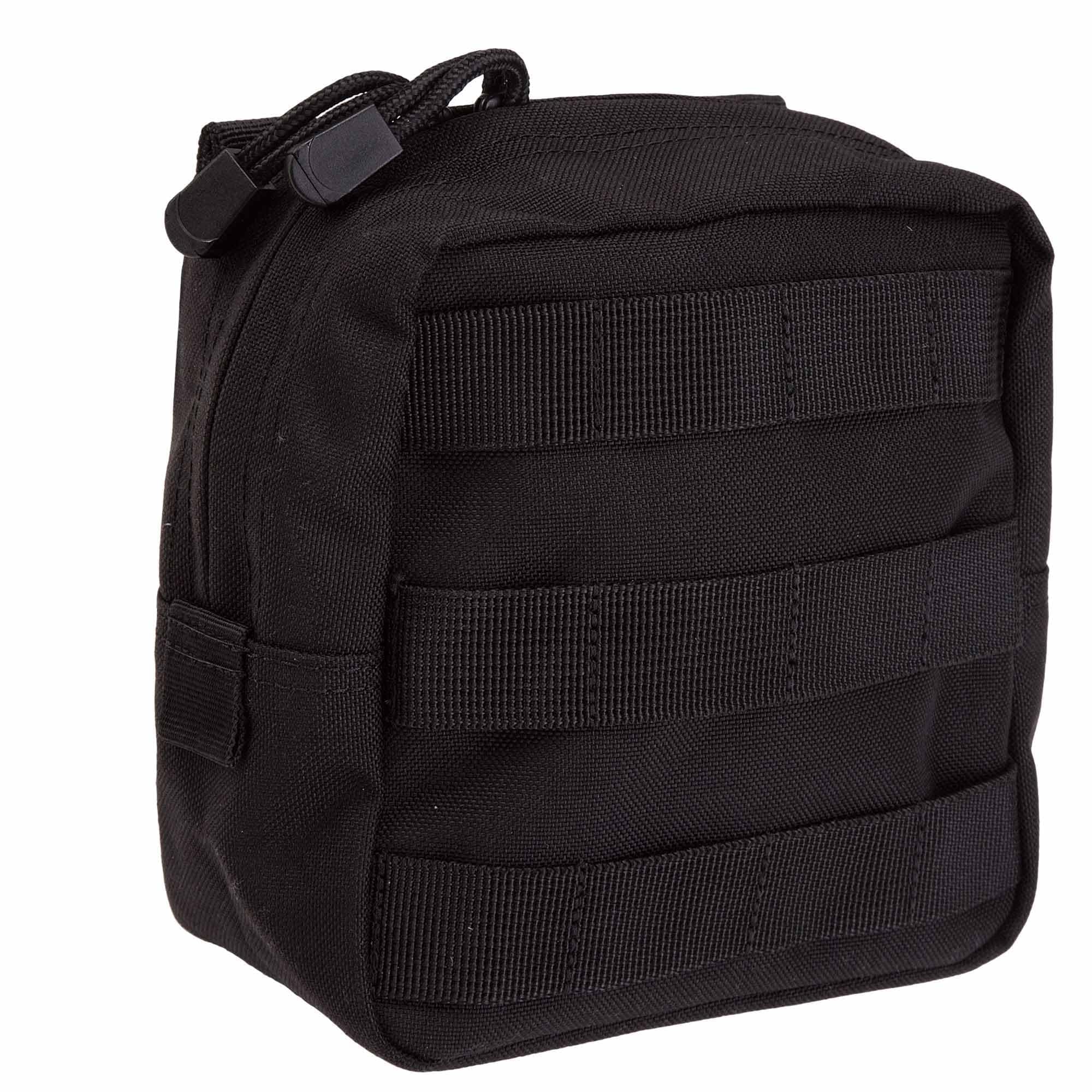 5.11Tactical Molle Pouch, 6" x 6" Storage Accessory for Bags, Backpacks & Duffels, Style 58713ABR