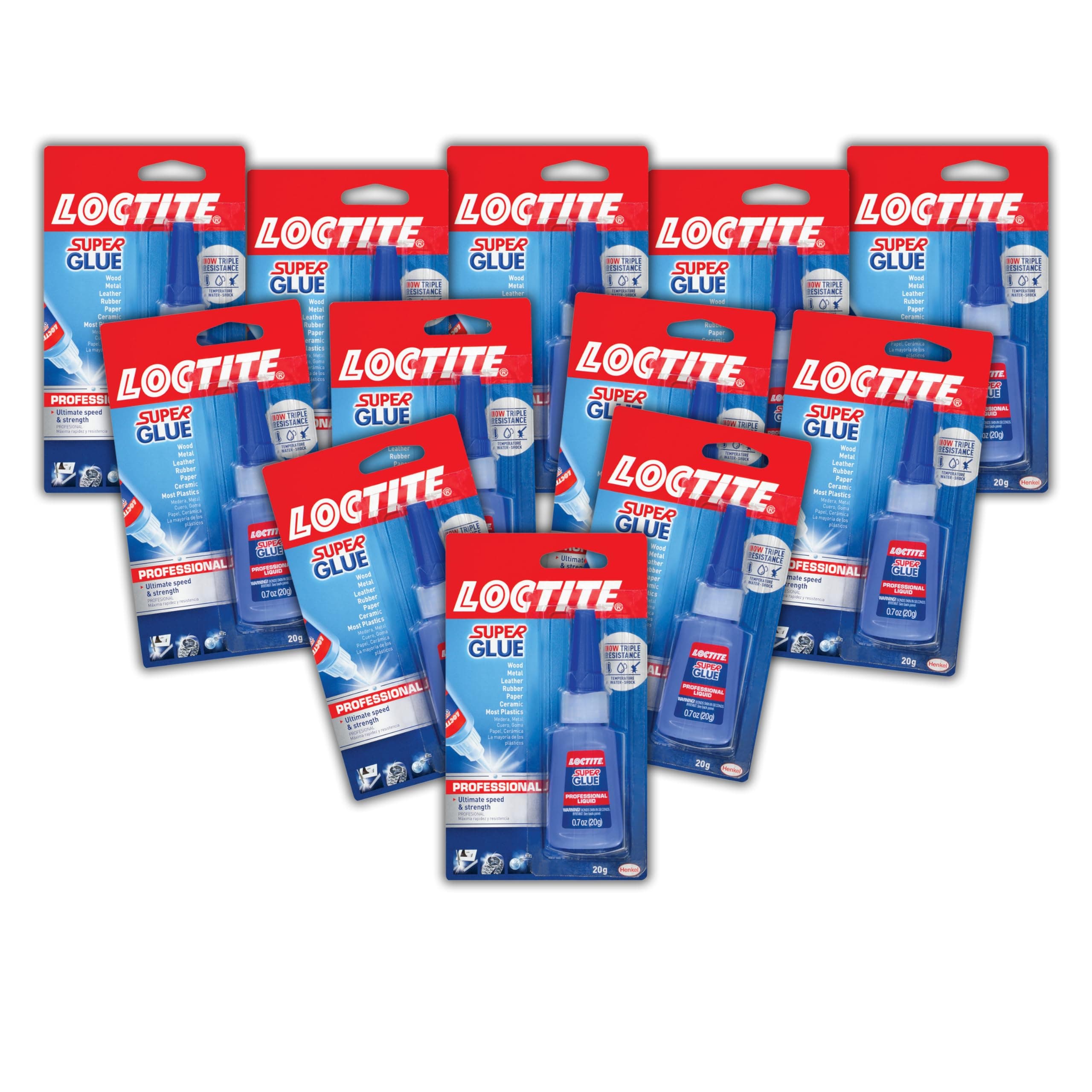 Loctite Professional Liquid Super Glue 12 Pack 1597701 1