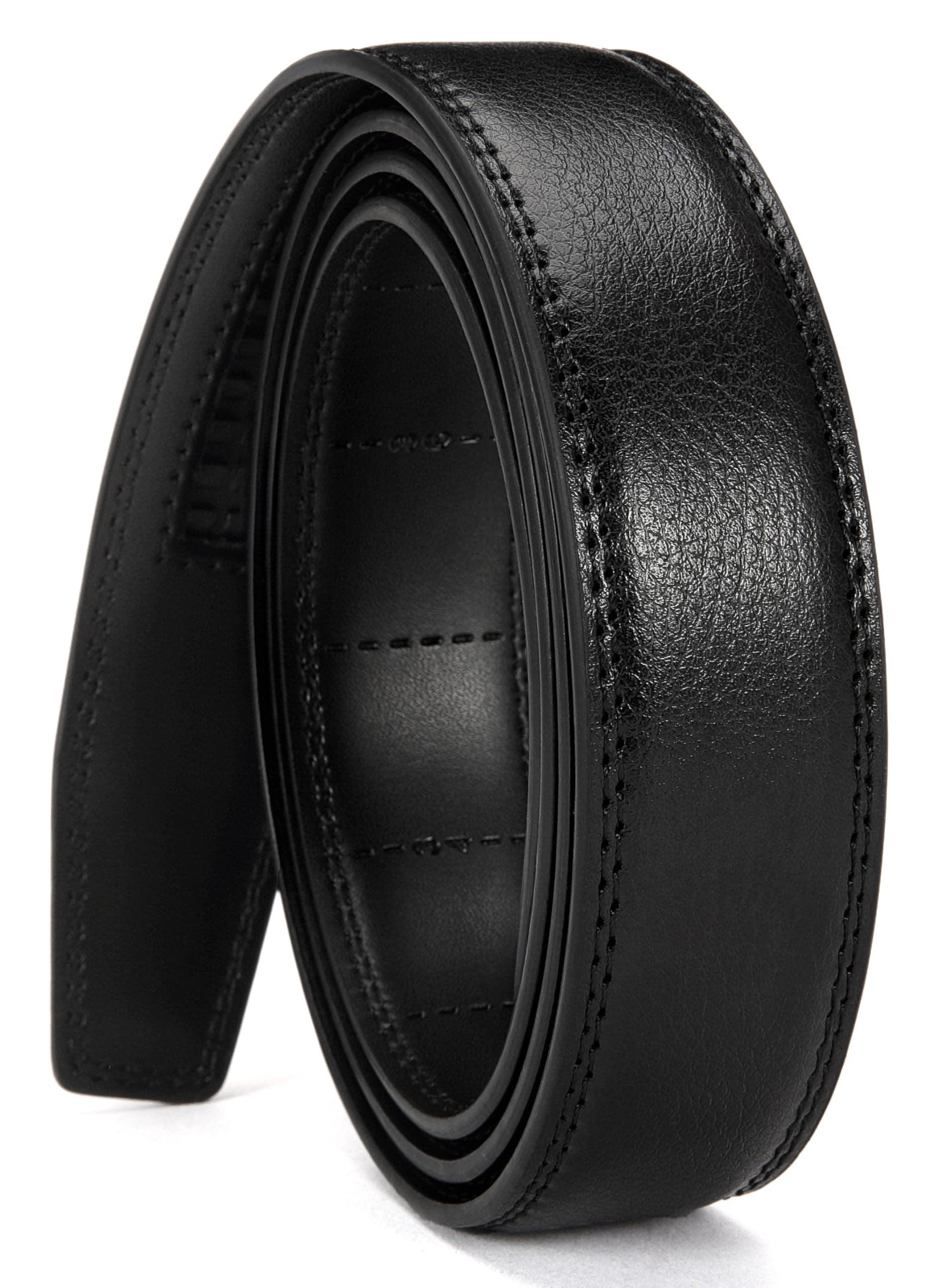 CHAOREN Ratchet Belt Strap Only 1 1/4", Replacement Leather Belt for 32mm Buckle