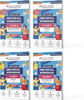 Oswaal Ncert & Cbse One for All Workbook for Class 6 | Mathematics | S Product Bundle – 20 November 2024