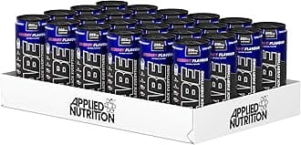 Applied Nutrition ABE Pre Workout Cans - All Black Everything Energy + Performance Drink, ABE Carbonated Beverage Sugar Free with Caffeine (Pack of 24 Cans x 330ml) (Energy Flavour)