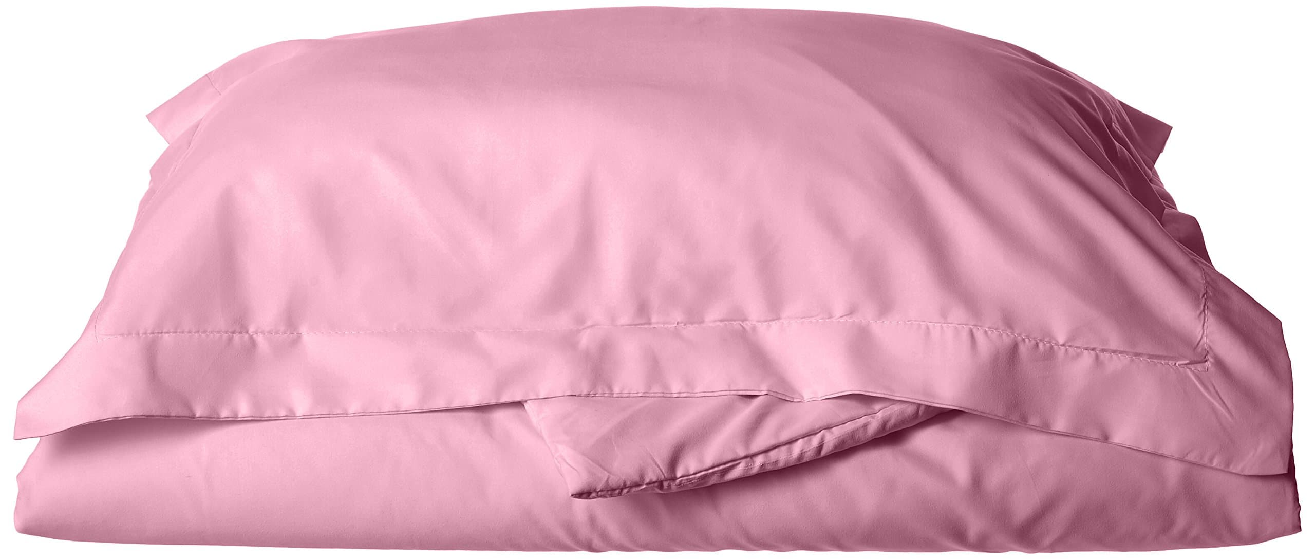 CELINE LINENLuxury Duvet Cover Set on Amazon 1800 Thread Count Egyptian Quality Wrinkle Free 3-Piece Duvet Set 100%, King/California King - Light Pink