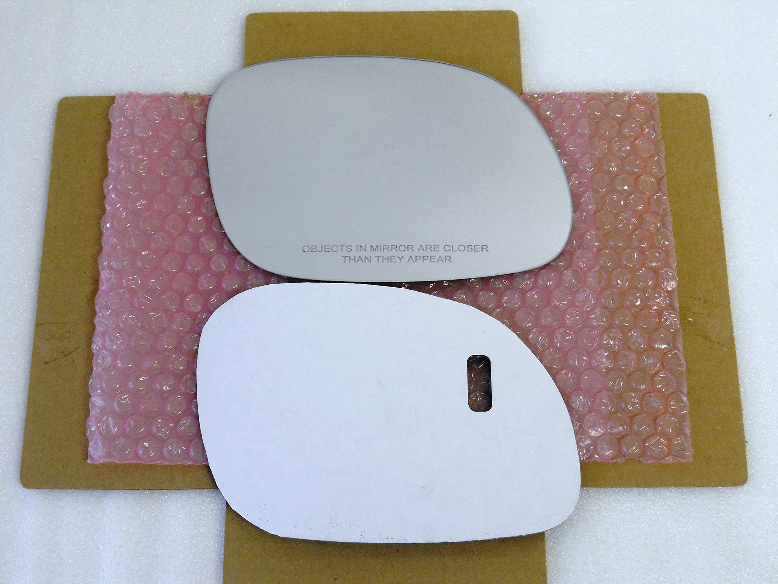 New Mirror Glass with Full Size Adhesive for 2014-2019 Kia Soul Passenger Side View Right RH