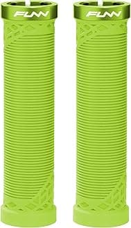Funn Hilt Bicycle Handle Grip - Bike Grip with One Side Lock-On Clamp - Suitable for Mountain, Cross Bike, BMX Bicycle, Anti-Slip Rubber, Ultra Lightweight, Comfortable