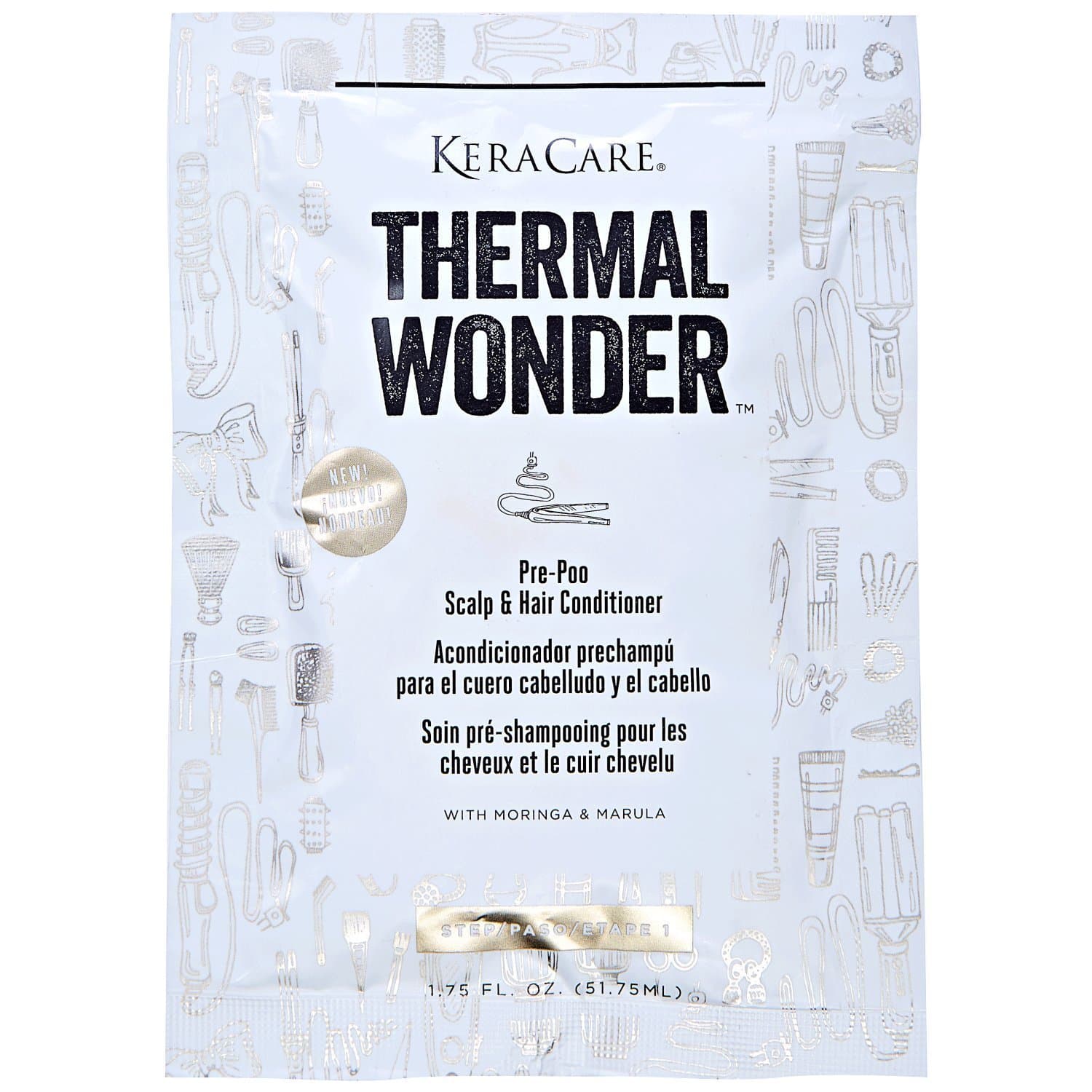 KeraCare Thermal Wonder Pre-Poo Conditioner, 52 ml
