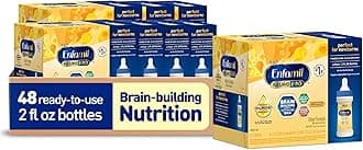 Enfamil NeuroPro Ready-to-Use Baby Formula, Ready to Feed, Brain and Immune Support with DHA, Iron and Prebiotics, Non-GMO, 2 Fl Oz (Pack of 48)