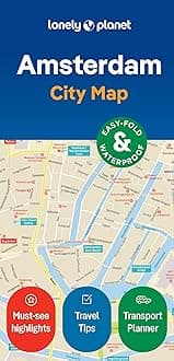 – Lonely Planet Amsterdam City Map: Durable, Waterproof, Easy-Fold Planning Map with Attractions & Walking Tours (Compact City Planning Maps)