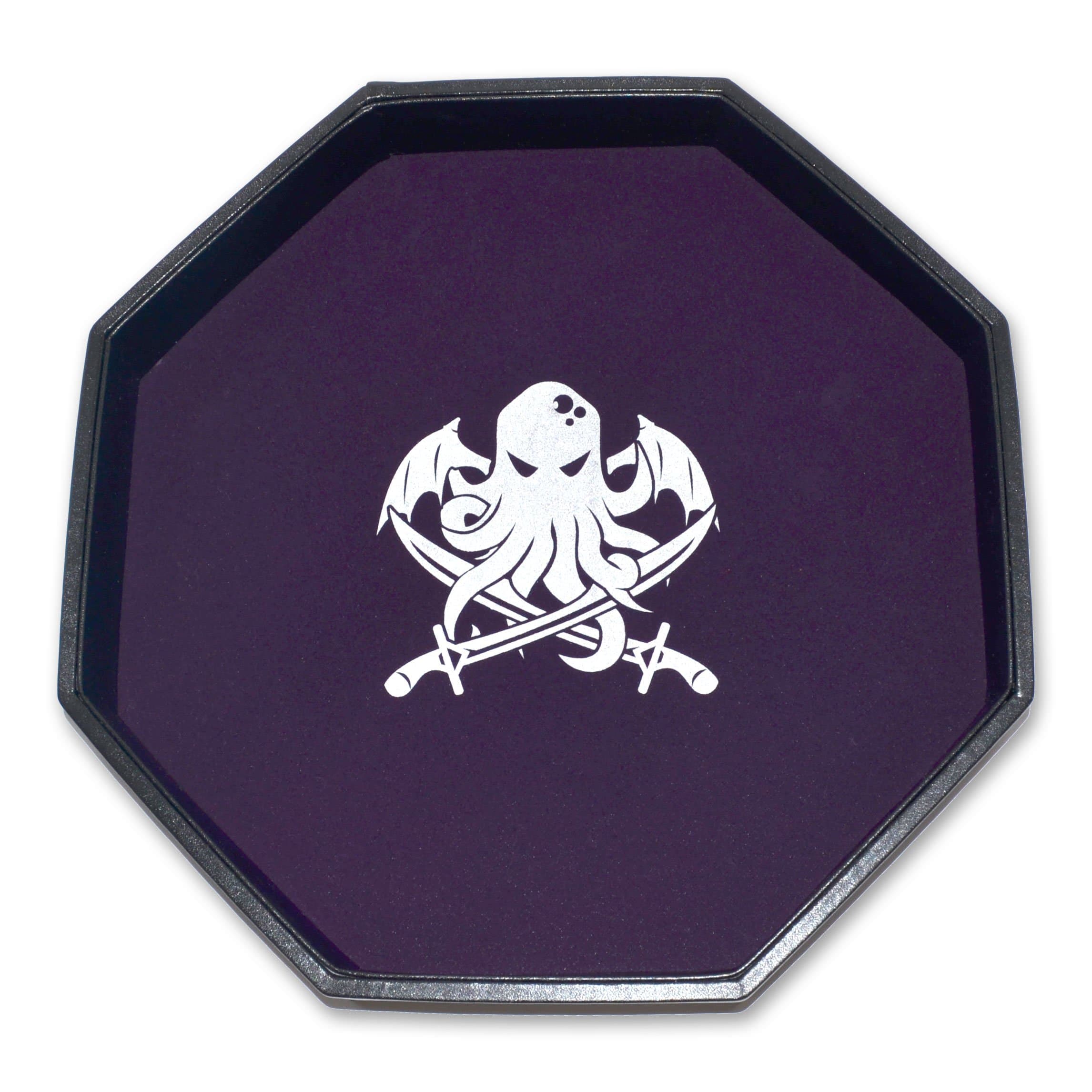 Cthulhu's Lair 11.5 Inch Octagon D&D Dice Tray, an Exceptional Rolling Surface for Dungeons & Dragons