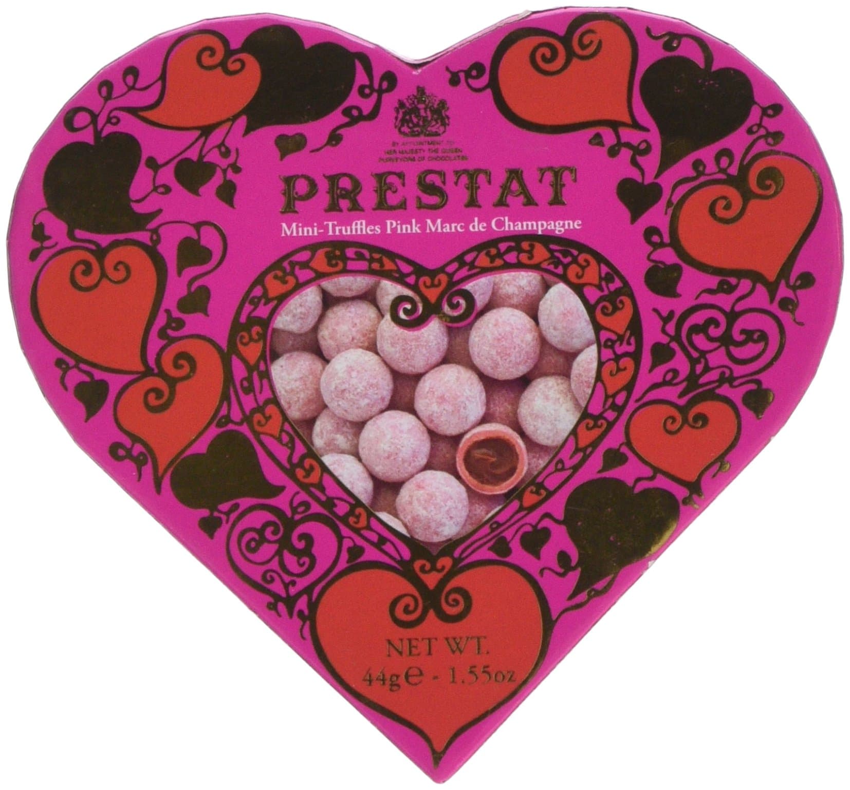 Prestat Mini Pink Marc De Champagne Truffles