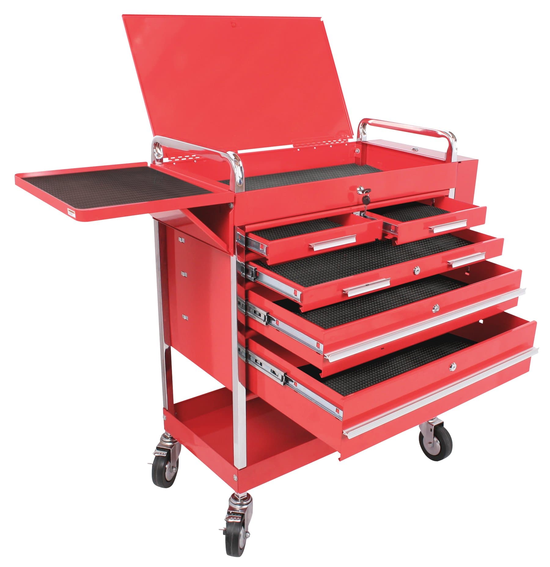 Arcan ASC8045 Heavy Duty 5-Drawer Service Cart
