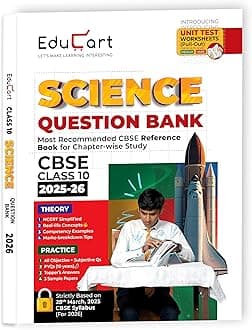 Educart Cbse Question Bank Class 10 Science 2025-26