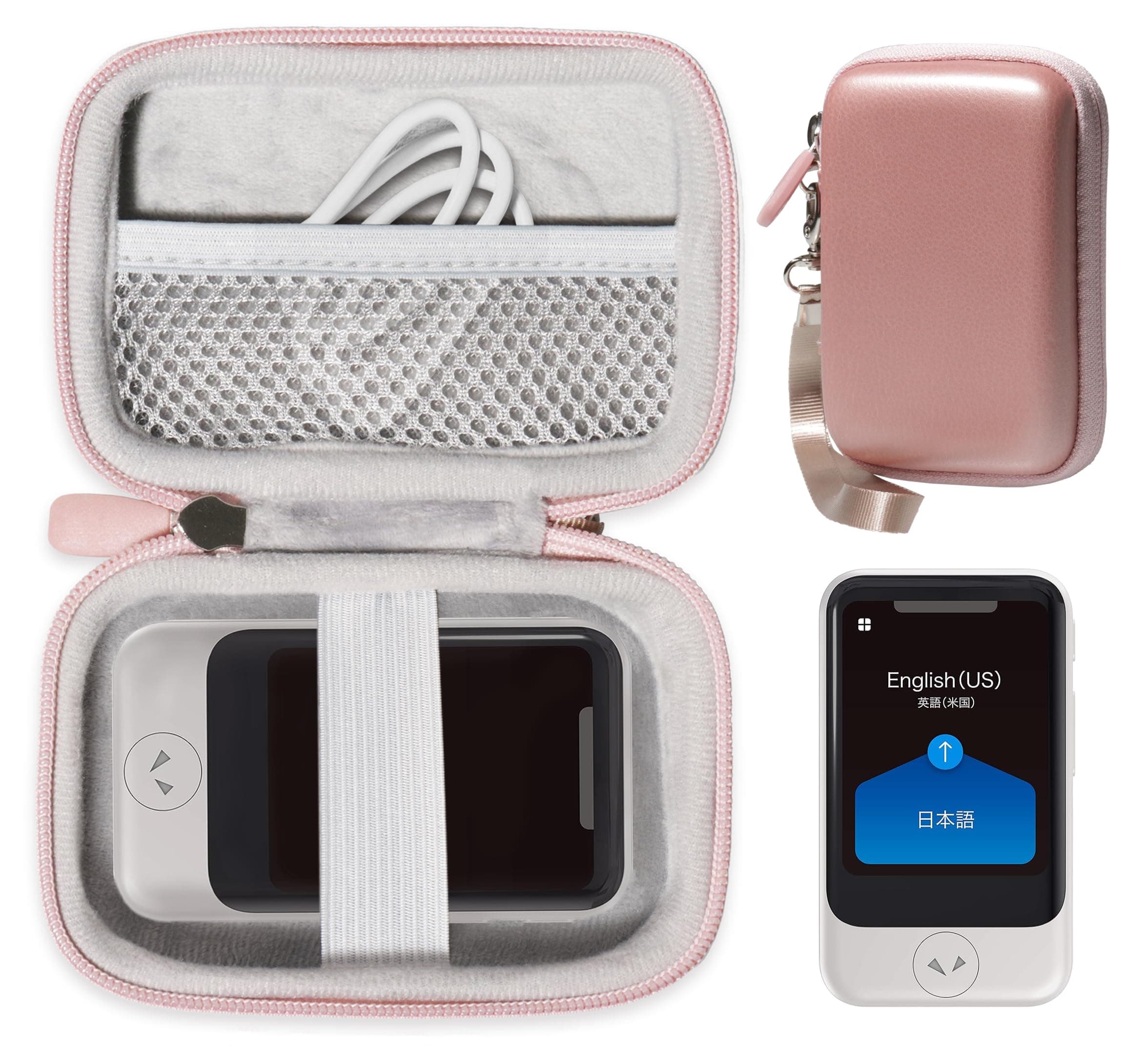 CaseSack Case for Pocketalk S Two-Way Voice Translator with Built-in Data, Pocketalk Classic