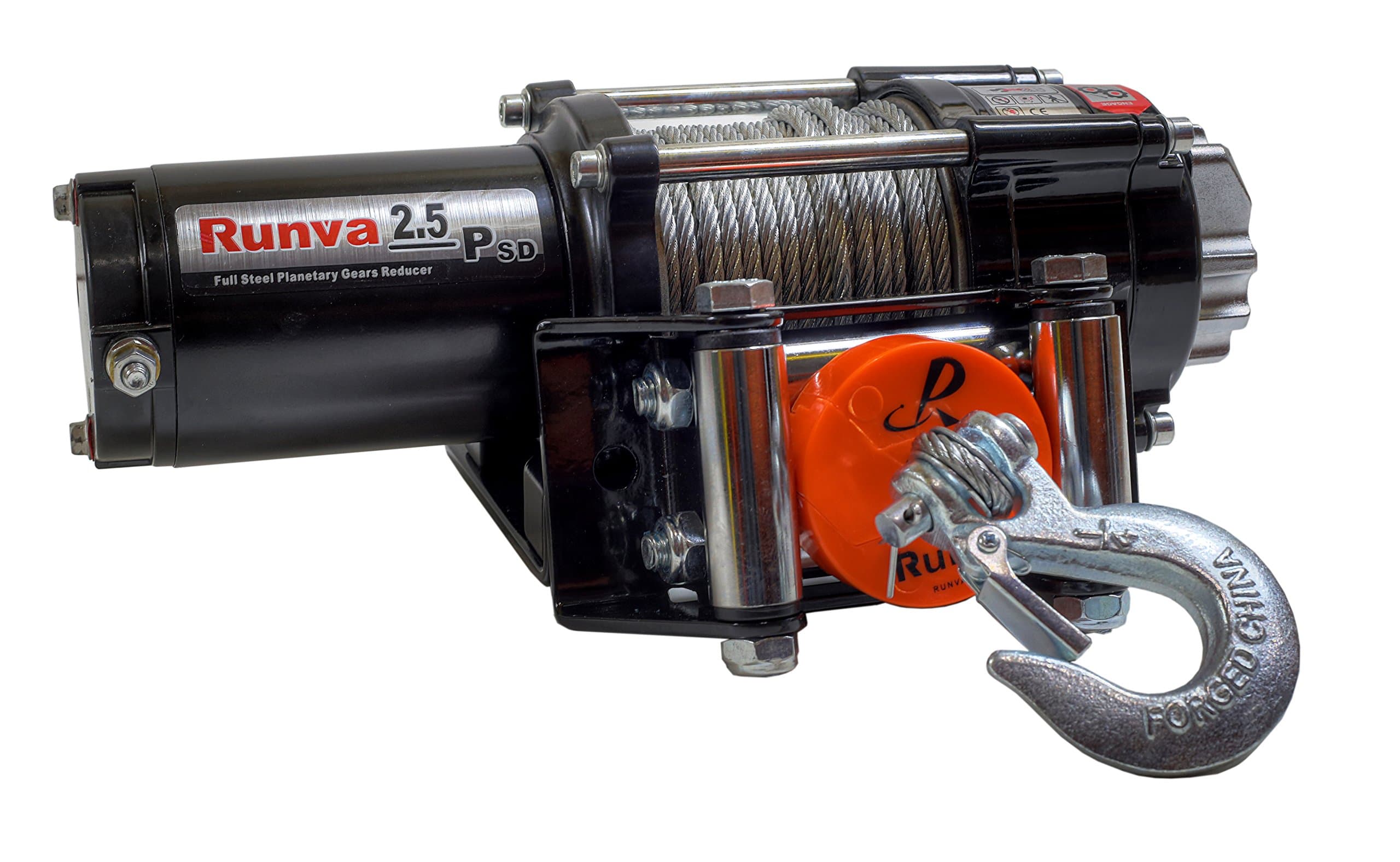 2.5P 2500 lb ATV Winch Super Deluxe Package