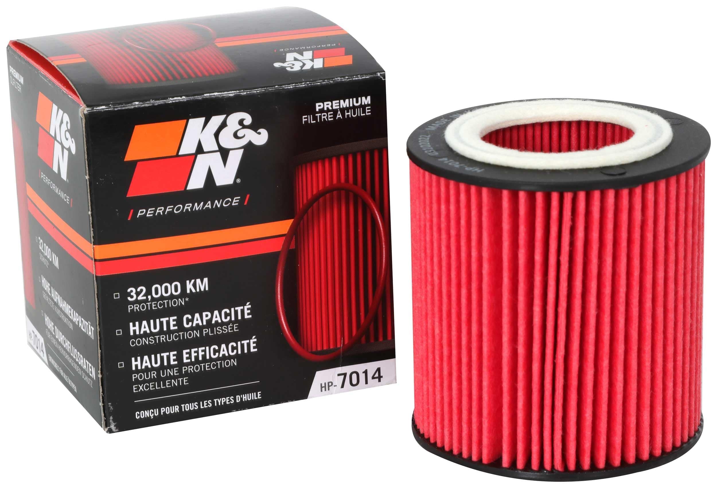 K&N Premium Oil Filter: Designed to Protect your Engine: Fits Select BMW Vehicle Models (See Product Description for Full List of Compatible Vehicles), HP-7014