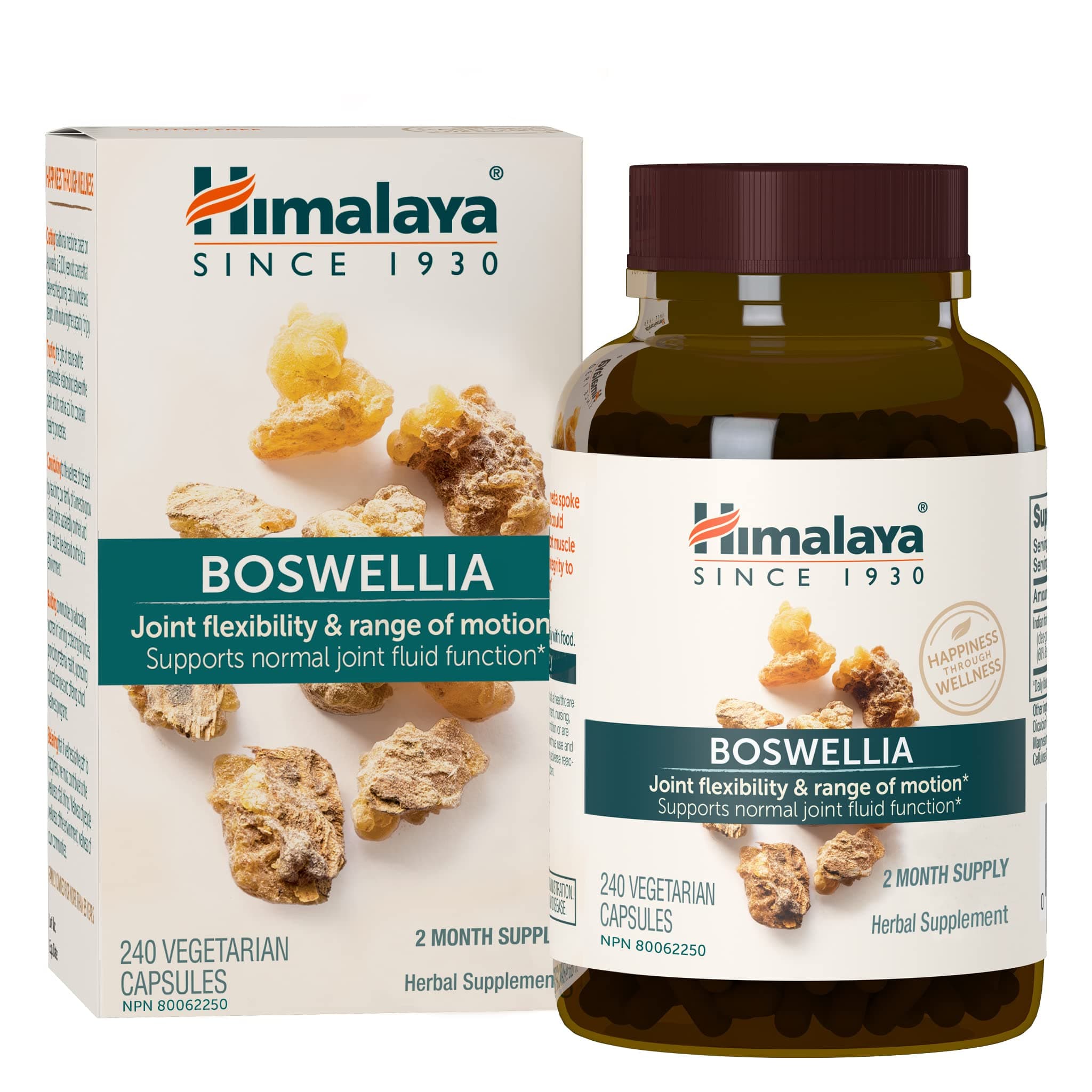 Himalaya Boswellia, Joint Support for Mobility and Flexibility, Promotes Tissue Preservation, 250 mg, 240 Capsules