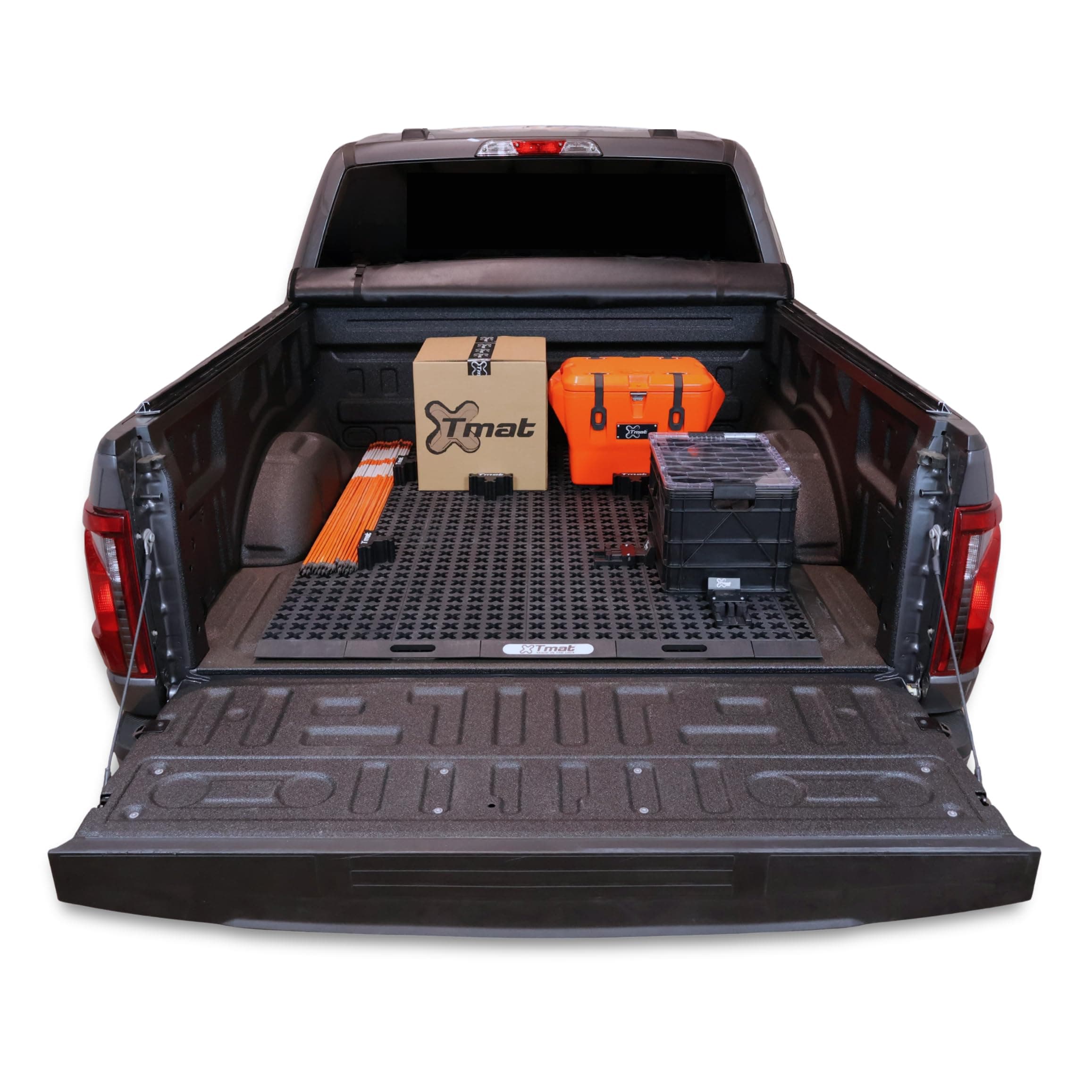 Tmat Truck Bed Organizer Storage System Slide Out Mat (Universal Fit for Long Beds 8' to 8'2")