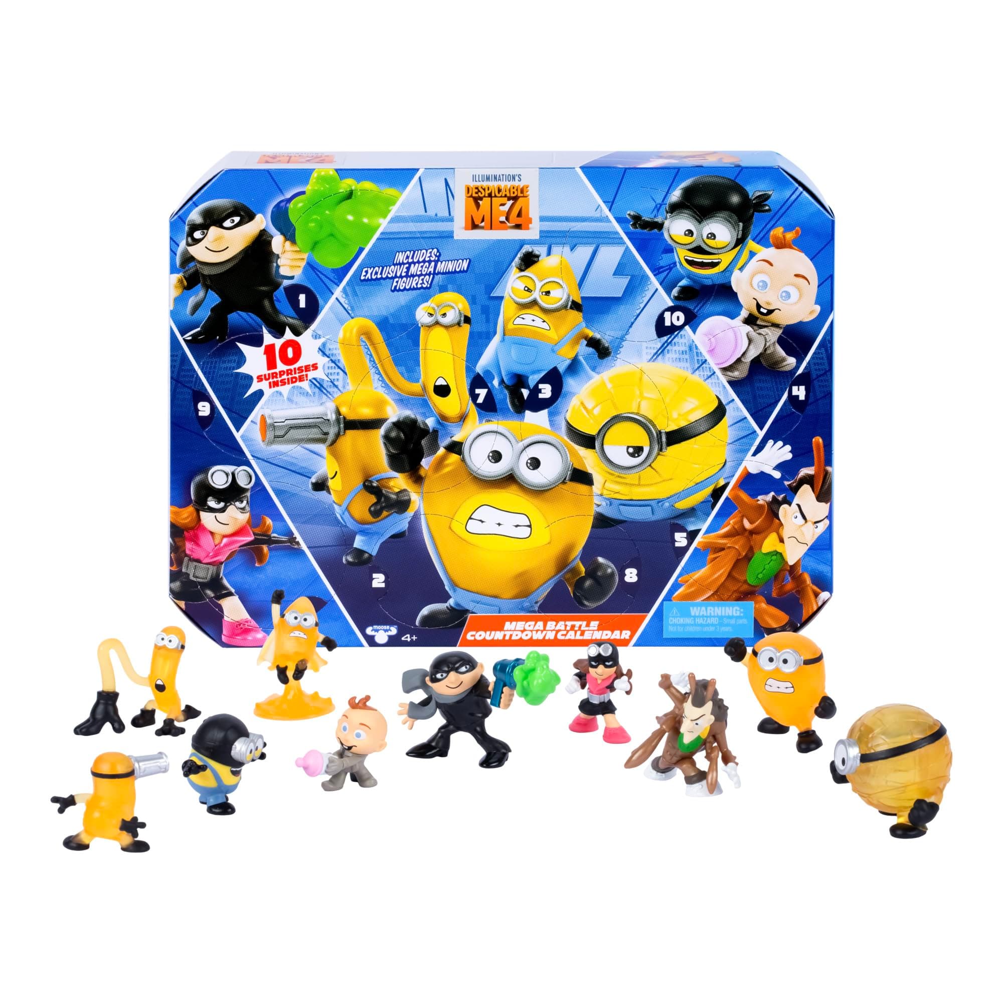 Despicable Me 4 2 Inch Collectible Countdown Calendar