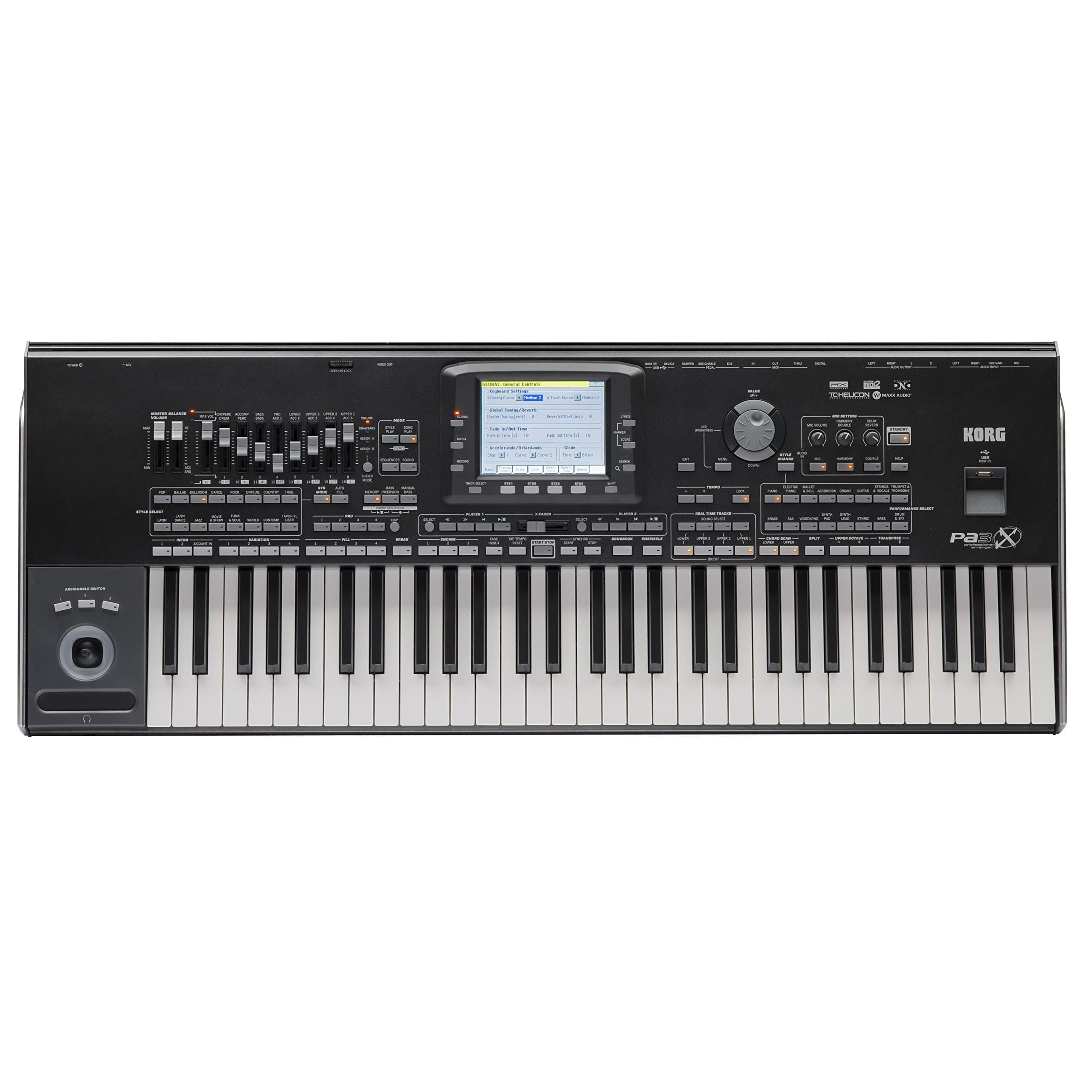 Korg Pa3X - 61 - Key Portable Keyboard