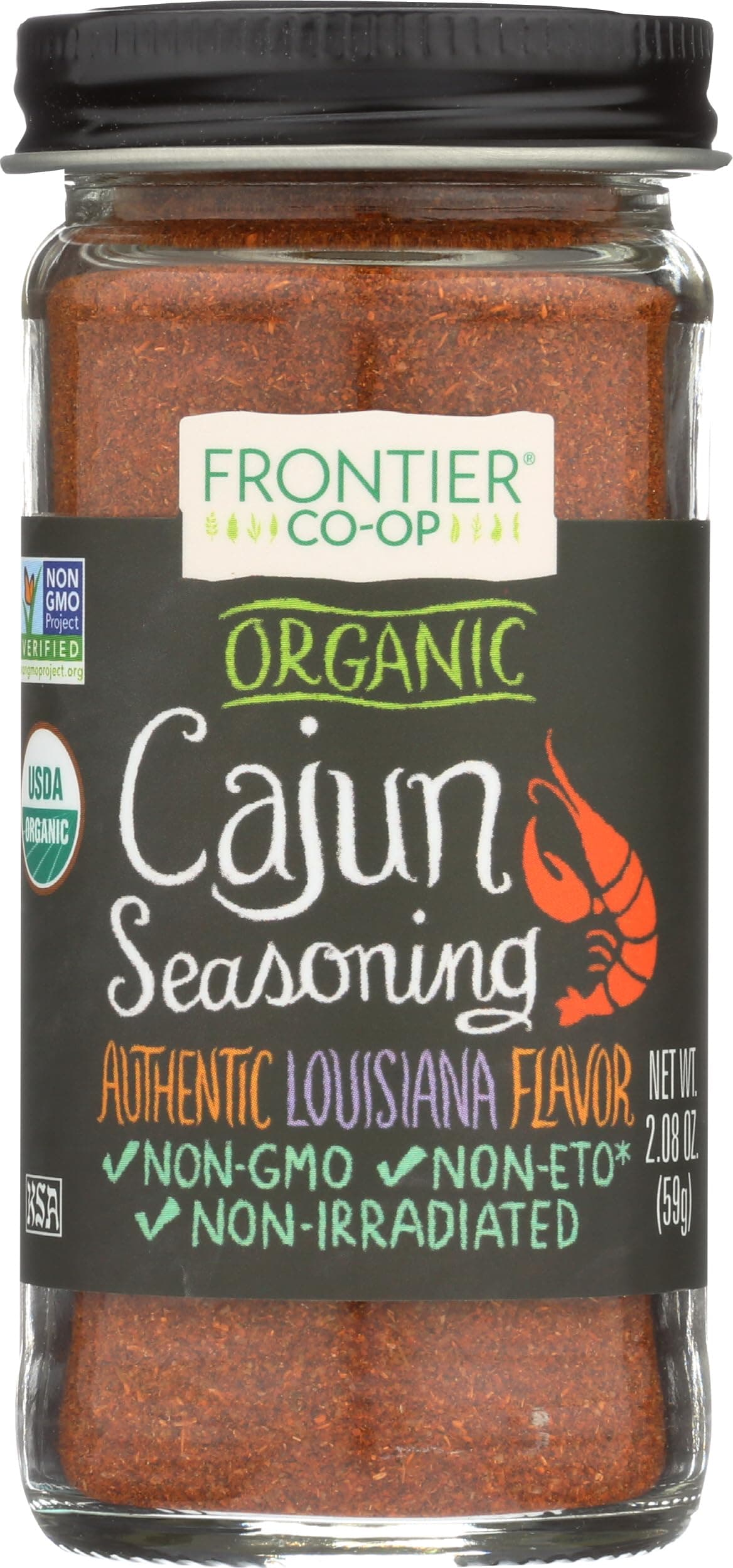 Frontier Herb Organic Cajun Seasoning 58 g