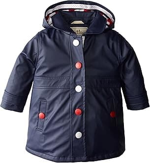 Hatley Girls' Solid Splash Jacket, Multicolor