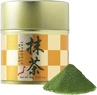 Kyoto Uji Matcha Powder - Japanese ceremonial grade Kyoto Uji First Harvest Stone-Milled Green Tea (40g / 1.4oz) - GOLD -