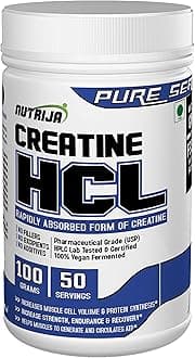 NutriJa Creatine HCL | for muscle growth - 100grams